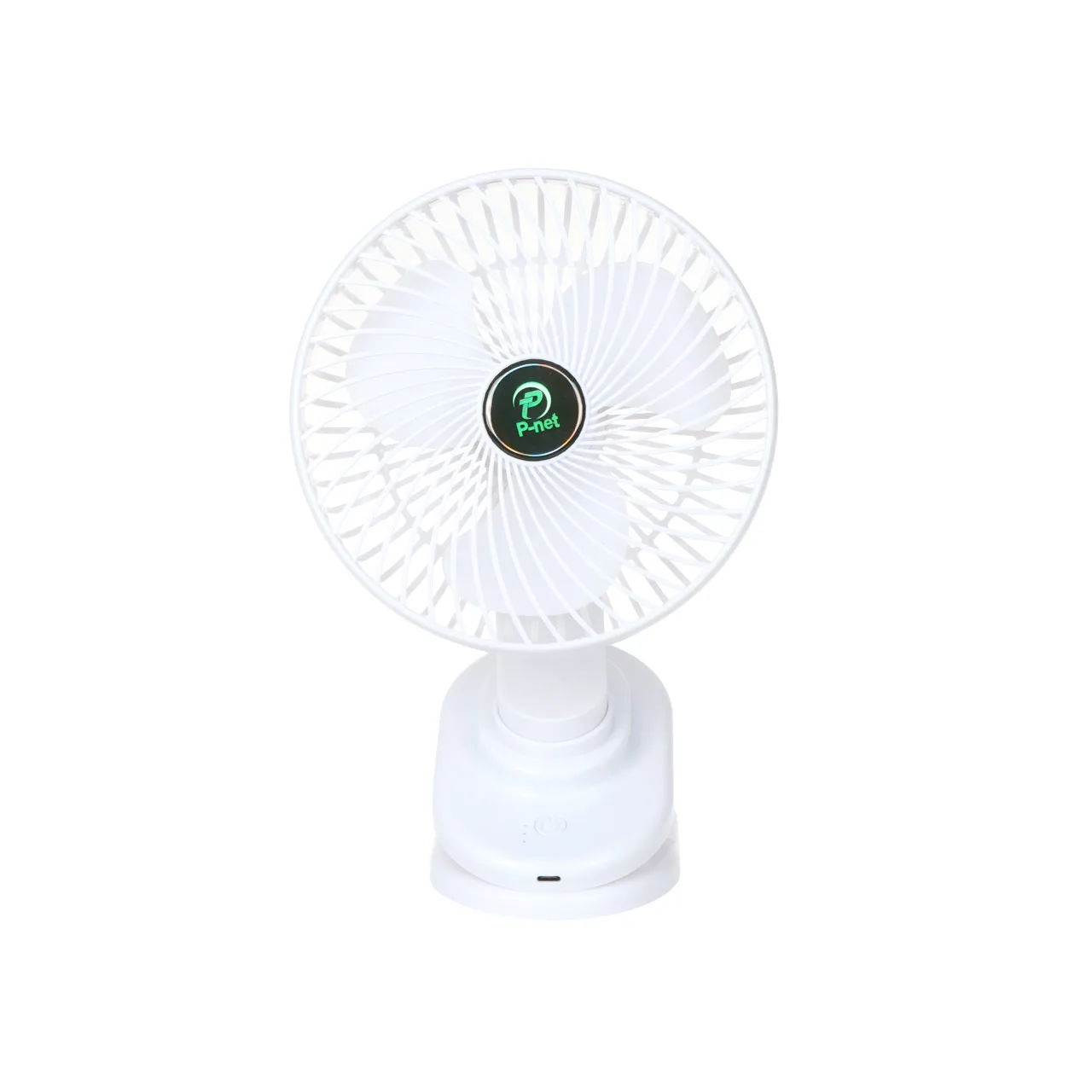 پنکه رومیزی پی نت مدل P.803 ظرفیت 2000 میلی‌آمپر ساعت