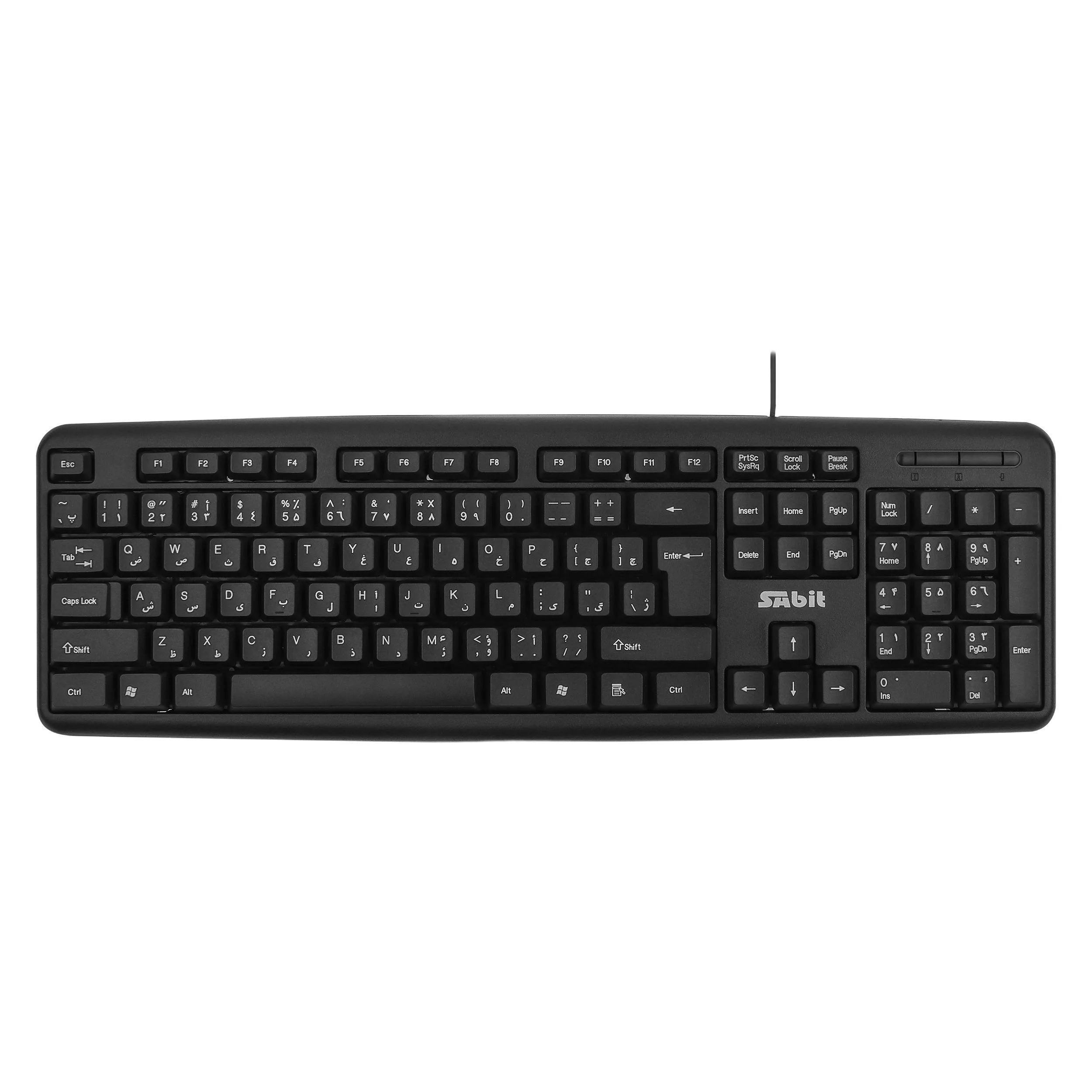 کیبورد سابیت مدل K-4200، سوئیچ ممبران، Full-size