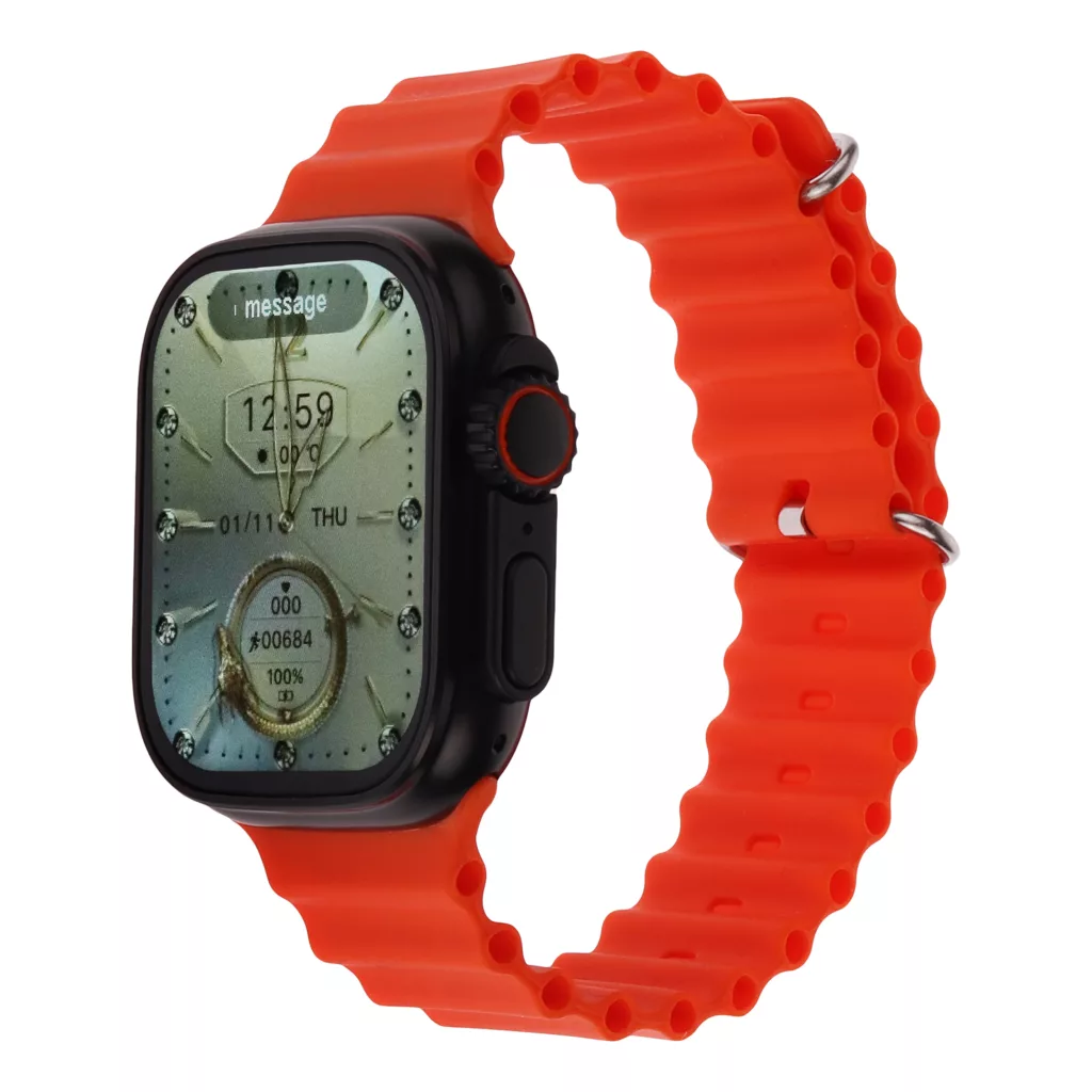 ساعت هوشمند 45 میلی‌متری تکت مدل TX33 با بند سیلیکونی