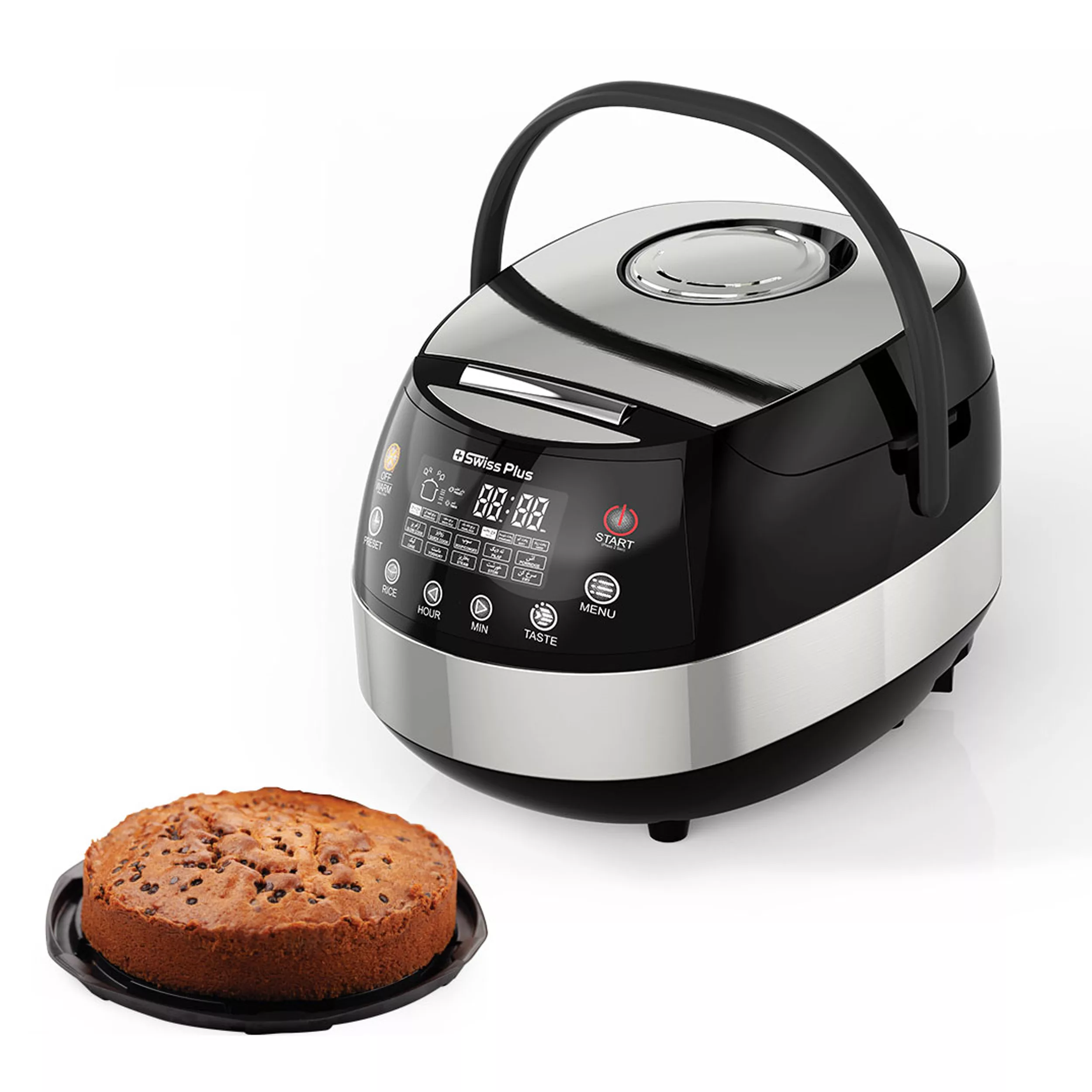 پلوپز 12 نفره سوئیس پلاس مدل SRC-5500S