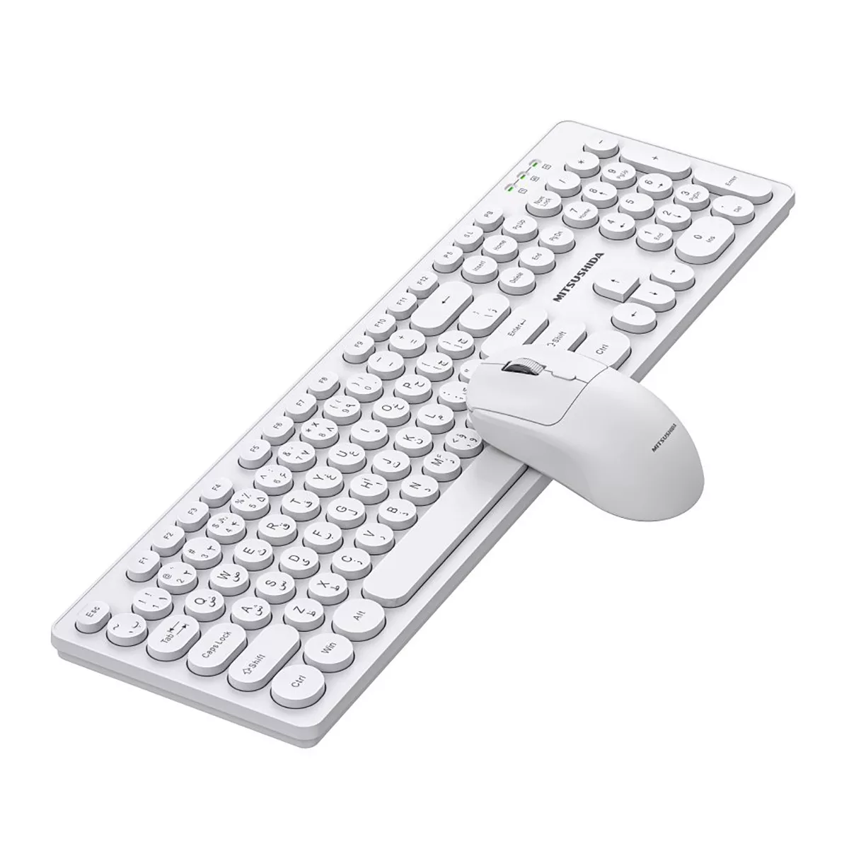 کیبورد و ماوس بی سیم میتسوشیدا مدل KC-AN500