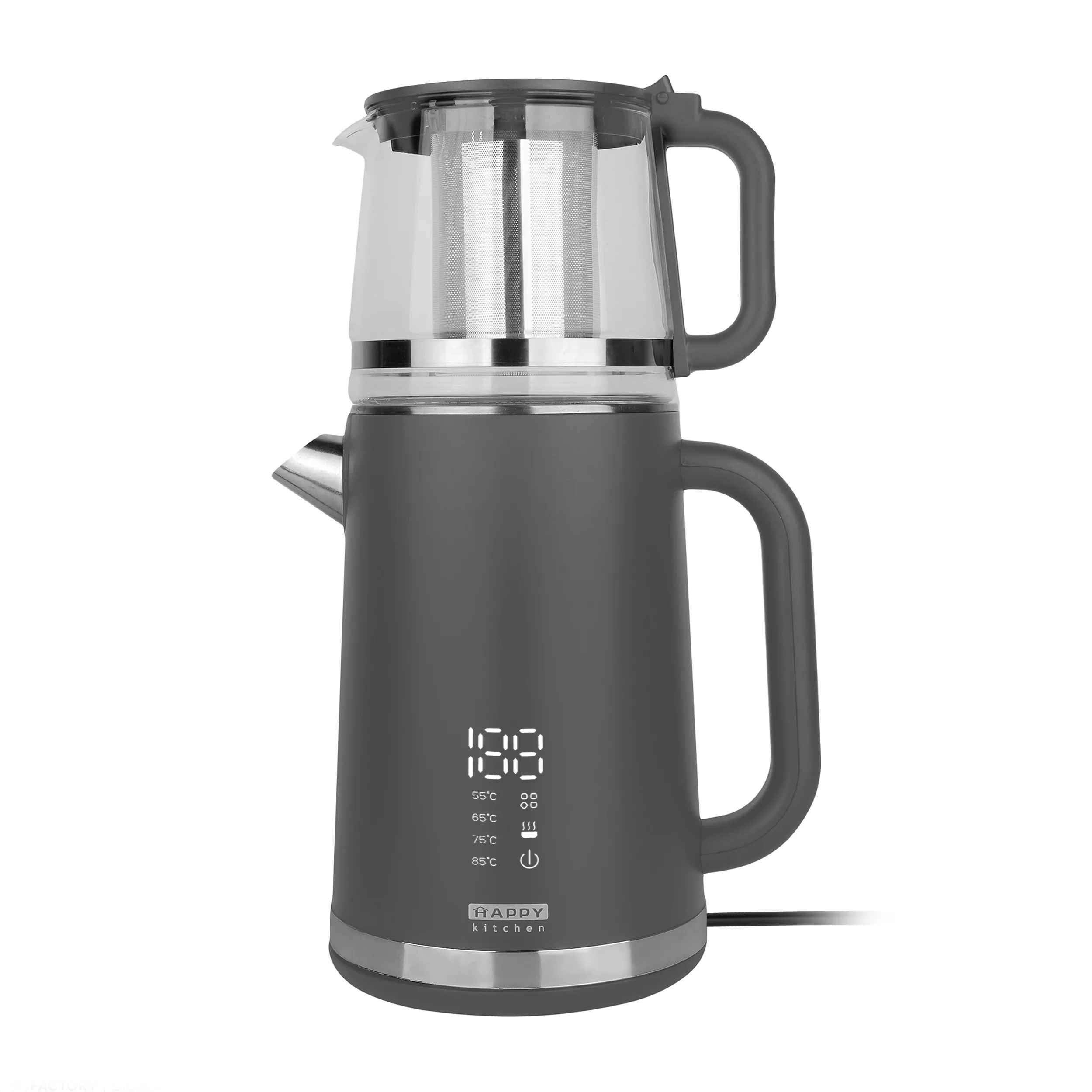 چای ساز روی هم هپی کیچن مدل HK-260S