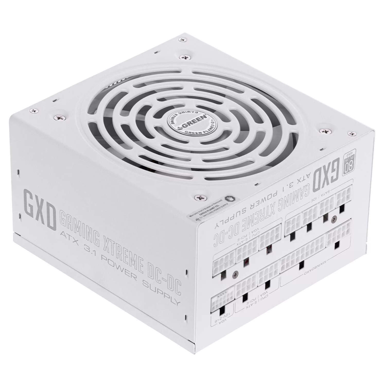 منبع تغذیه کامپیوتر 1000W وات گرین مدل GP1000B-GXD White (ATX 3.1) منبع تغذیه کامپیوتر 1000W وات گرین مدل GP1000B-GXD White (ATX 3.1)