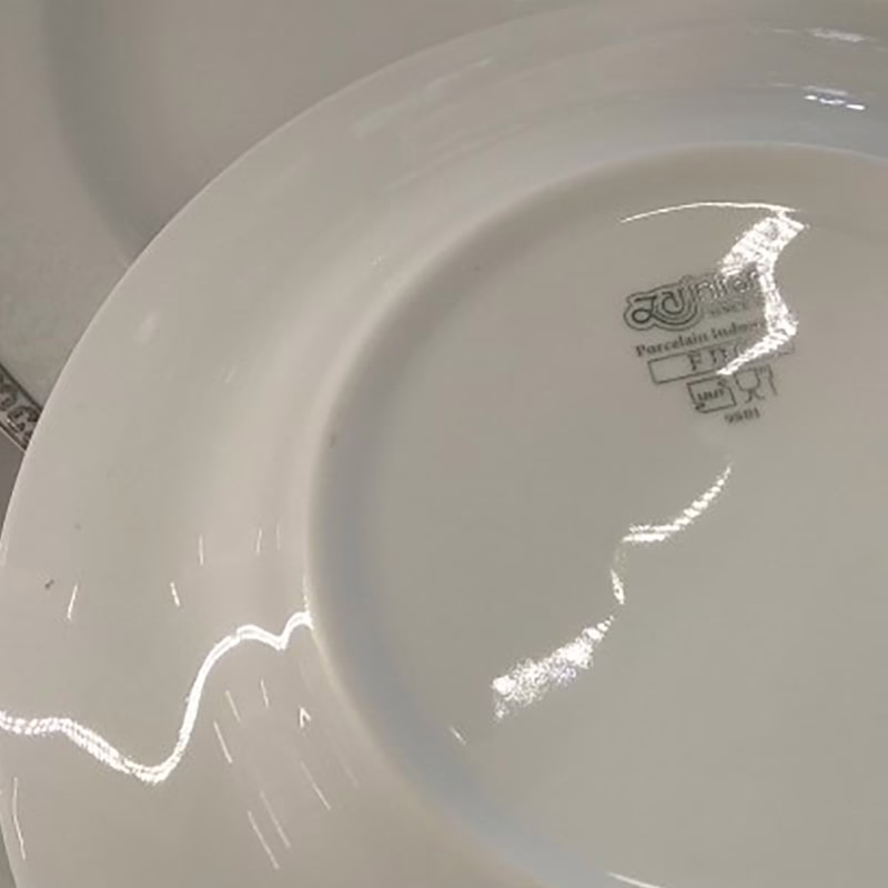 سرویس غذاخوری 28 پارچه 6 نفر چینی زرین ایران مدل ایتالیا اف فلورانس درجه عالی