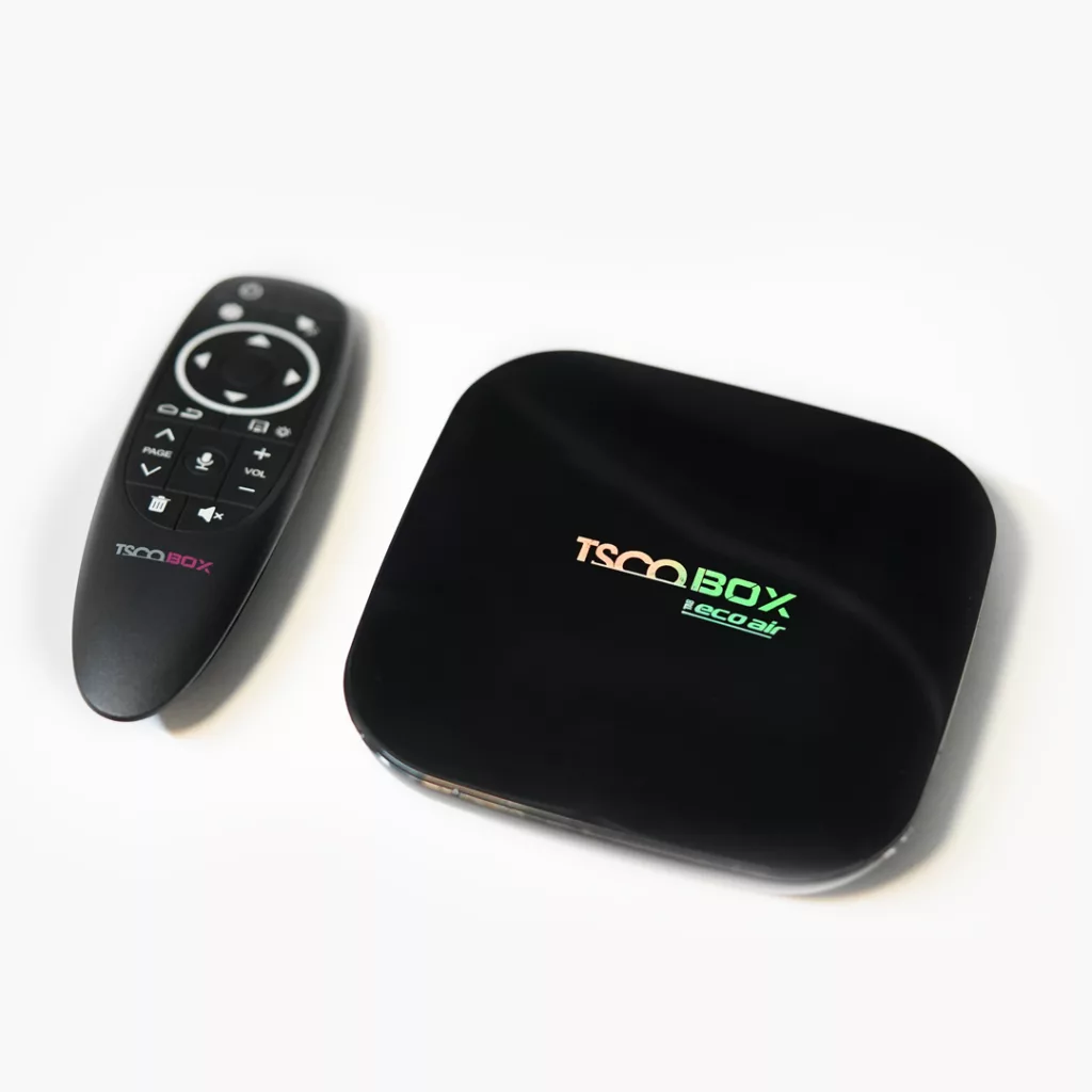 اندروید باکس تسکو مدل TAB ECO AIR به همراه ایر ماوس و اشتراک سه ماهه فیلیمو