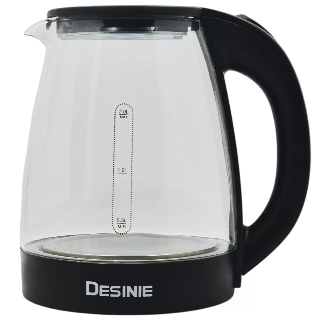کتری برقی دسینی مدل Glass jugs گنجایش 2 لیتر
