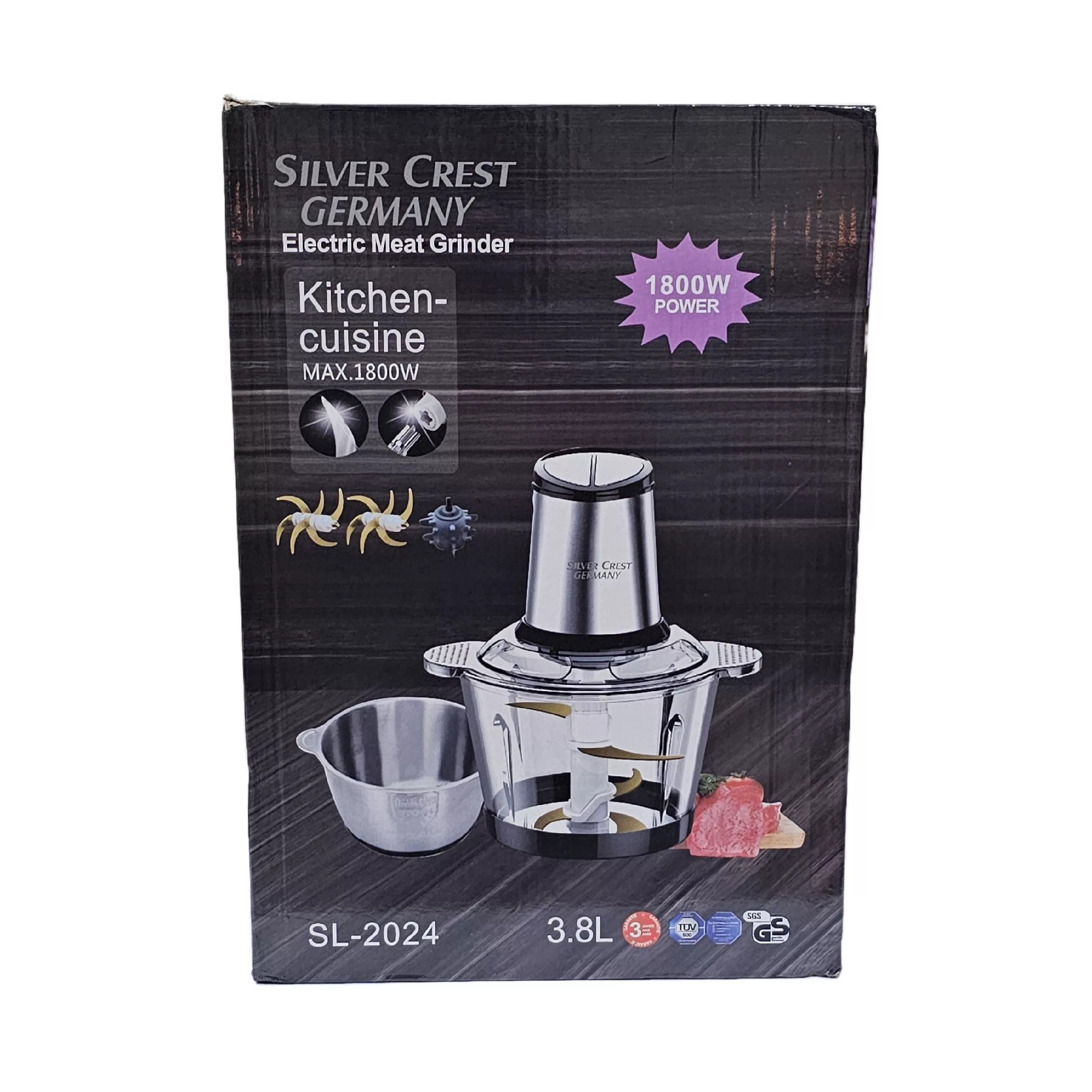 خردکن 3.8 لیتری سیلور کرست مدل SL-2024