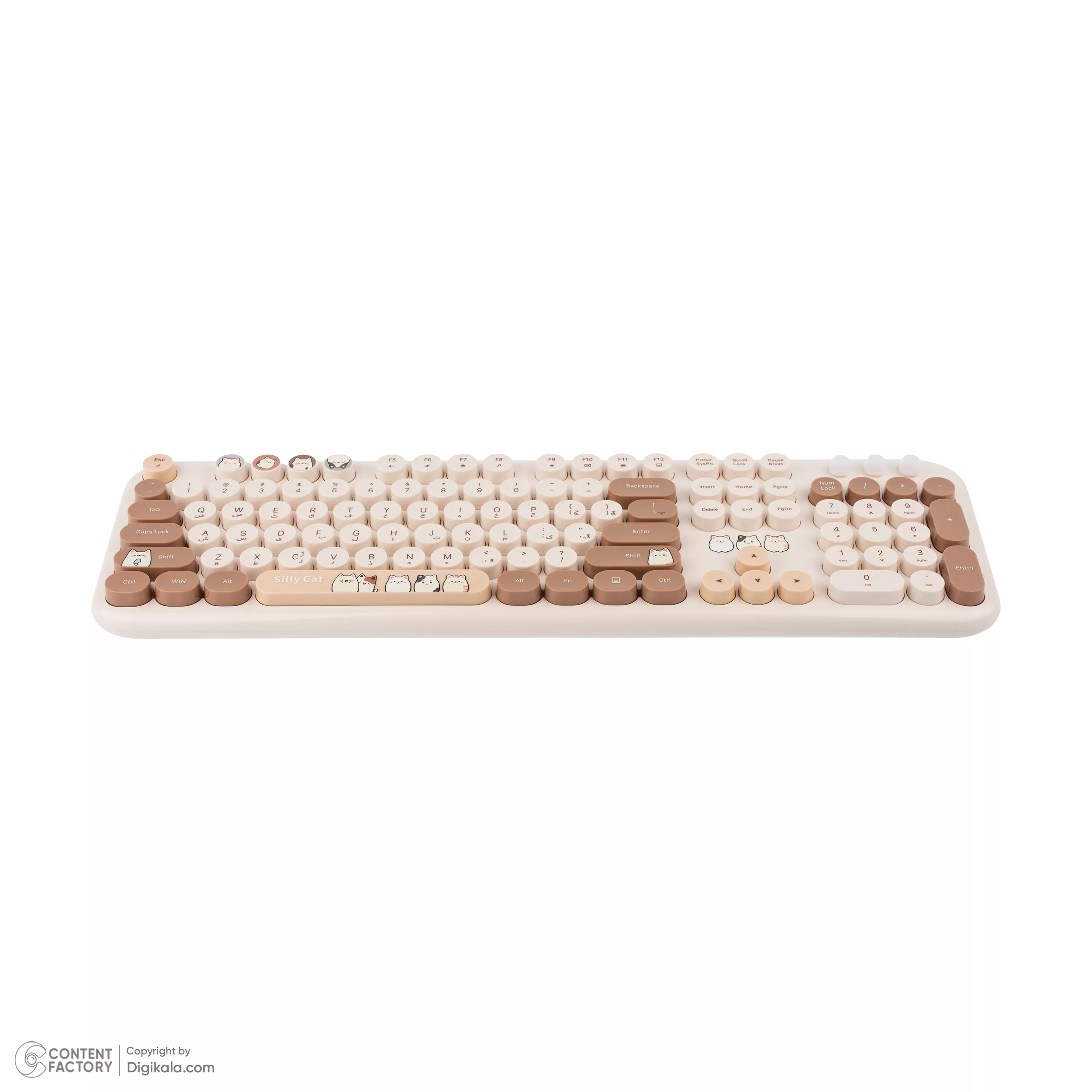 کیبورد و ماوس مافی مدل Silly Cat
