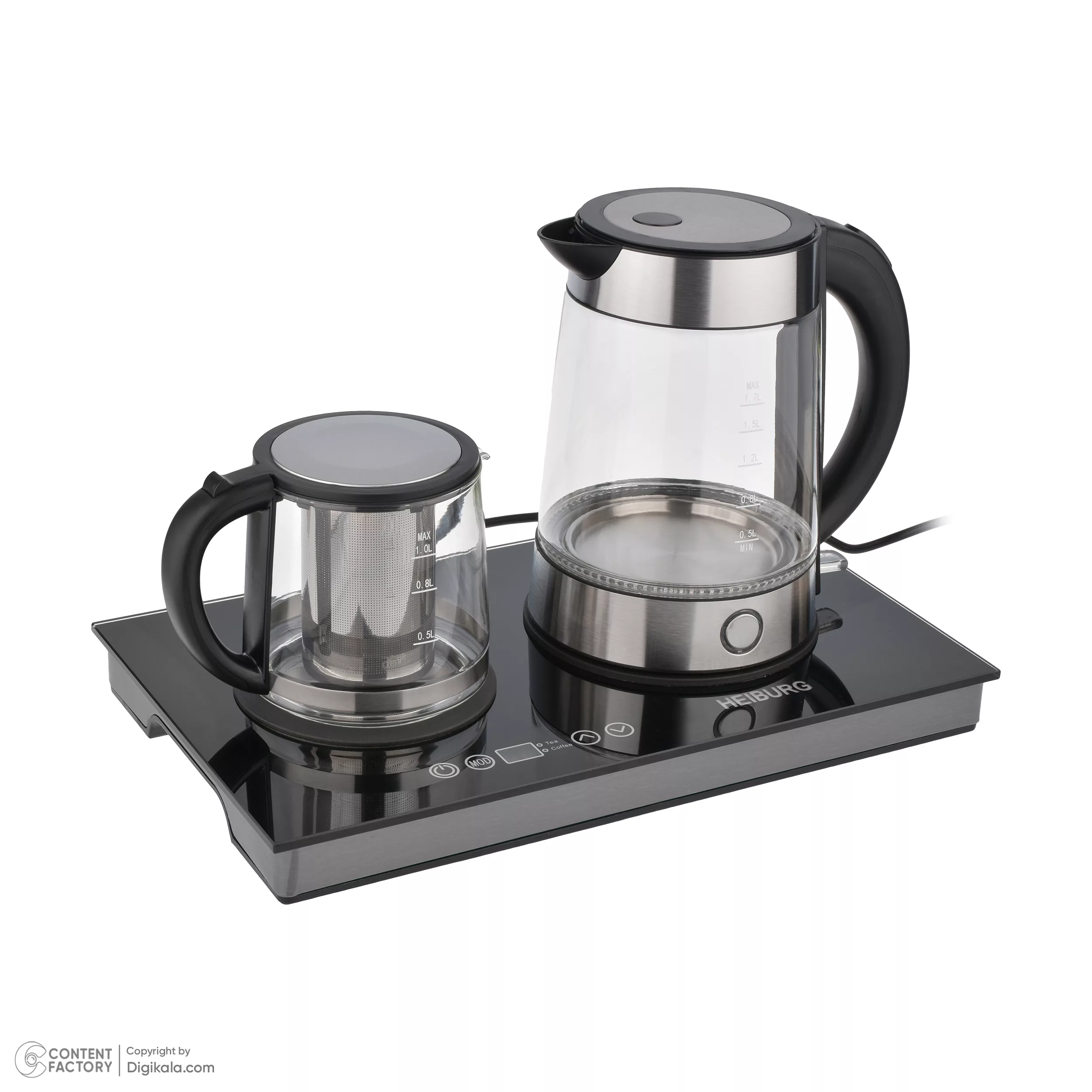 چای ساز کنار هم هایبورگ مدل  TM-4016