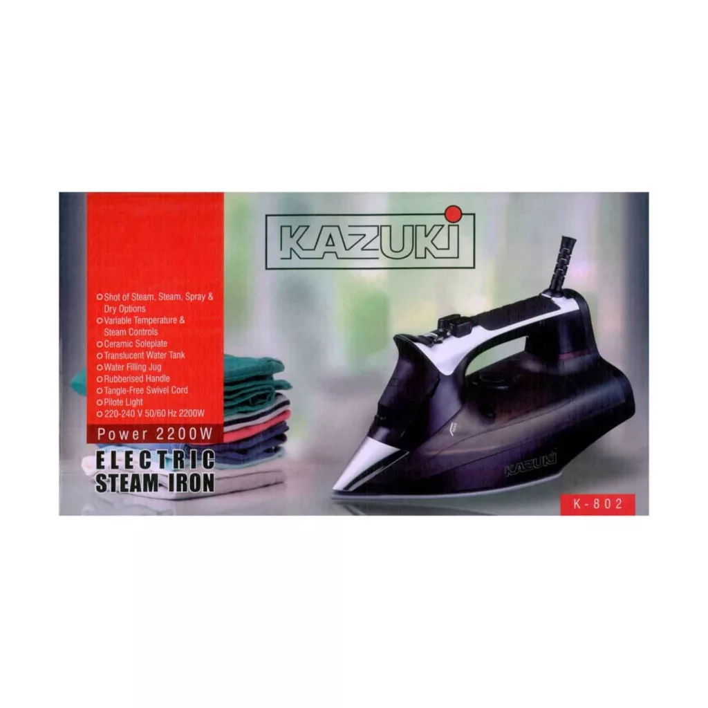 اتو بخار 2200 وات کازوکی مدل k802