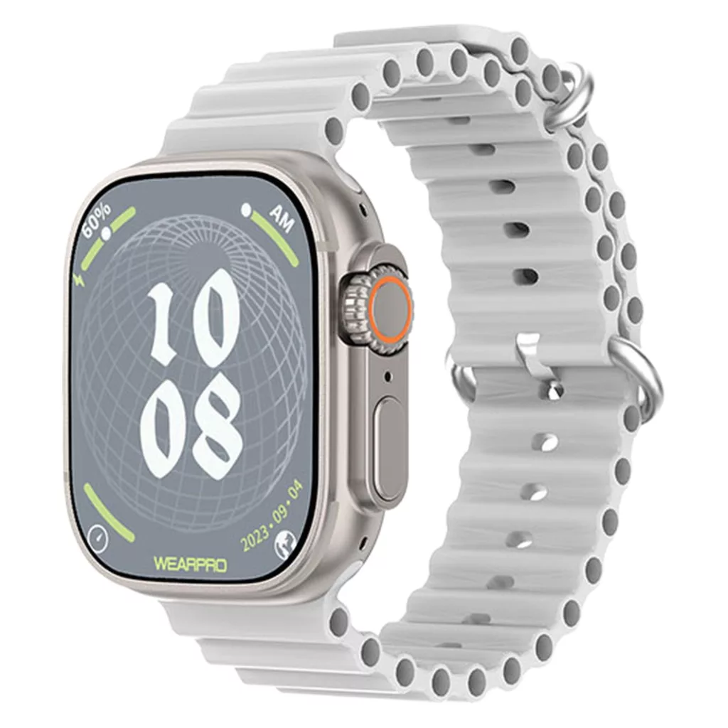 ساعت هوشمند دی تی نامبر وان مدل DT Ultra 2 با قابلیت مکالمه و سیستم عامل اندروید و بند سیلیکونی