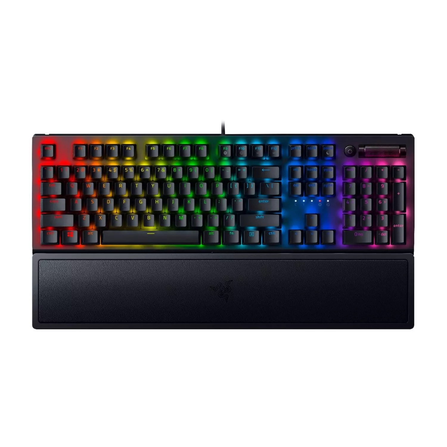 کیبورد مخصوص بازی ریزر مدل BLACKWIDOW V3 Chroma RGB With Green Switch