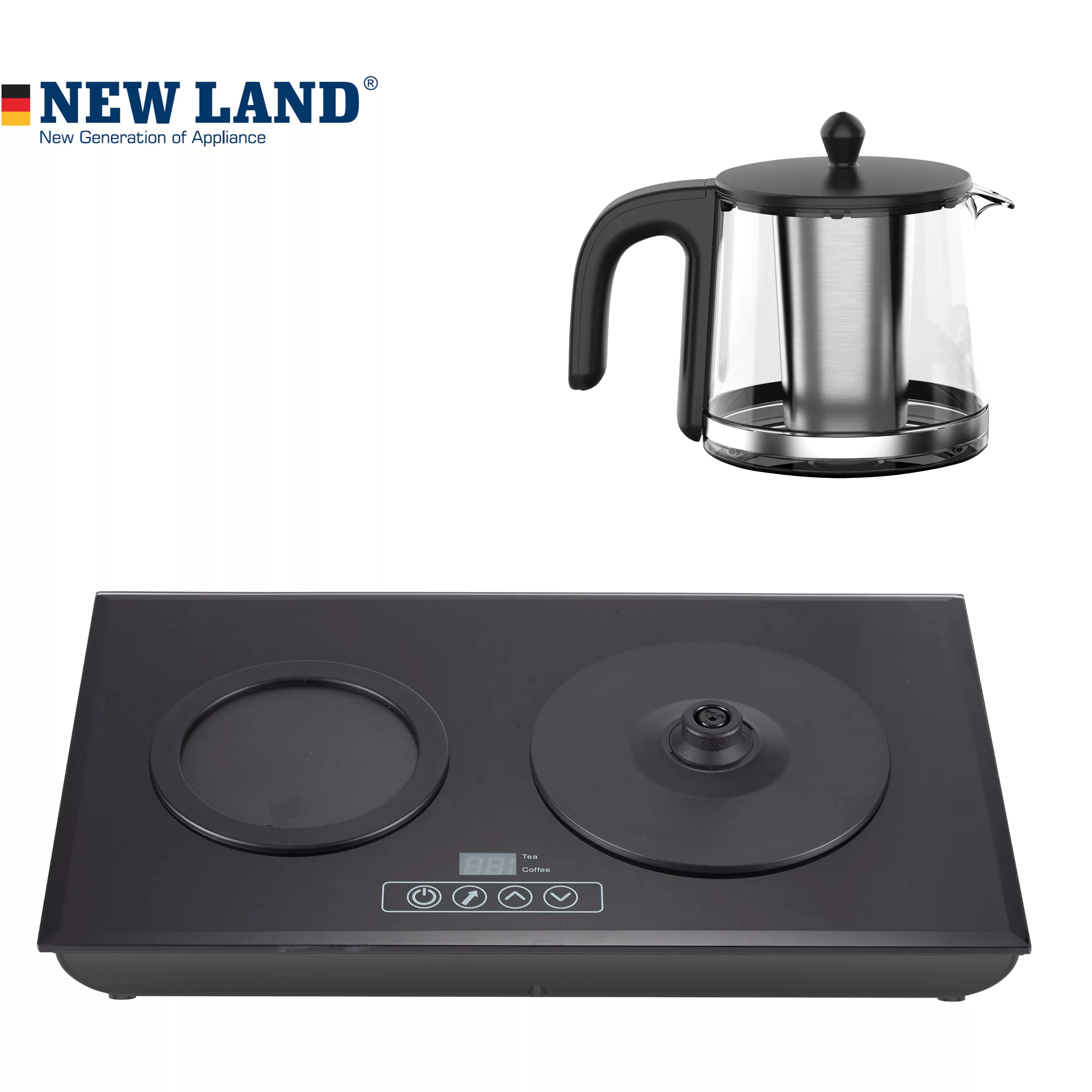 چای ساز کنار هم نیولند مدل NL-2786BG