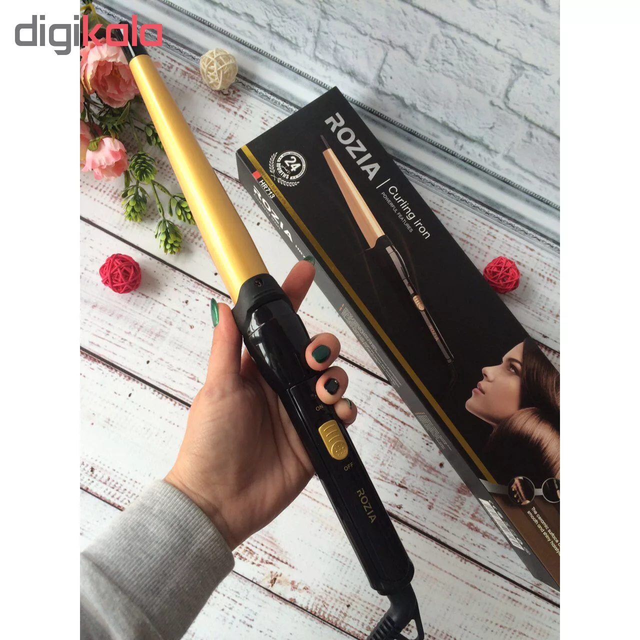 فرکننده مو روزیا مدل HR713