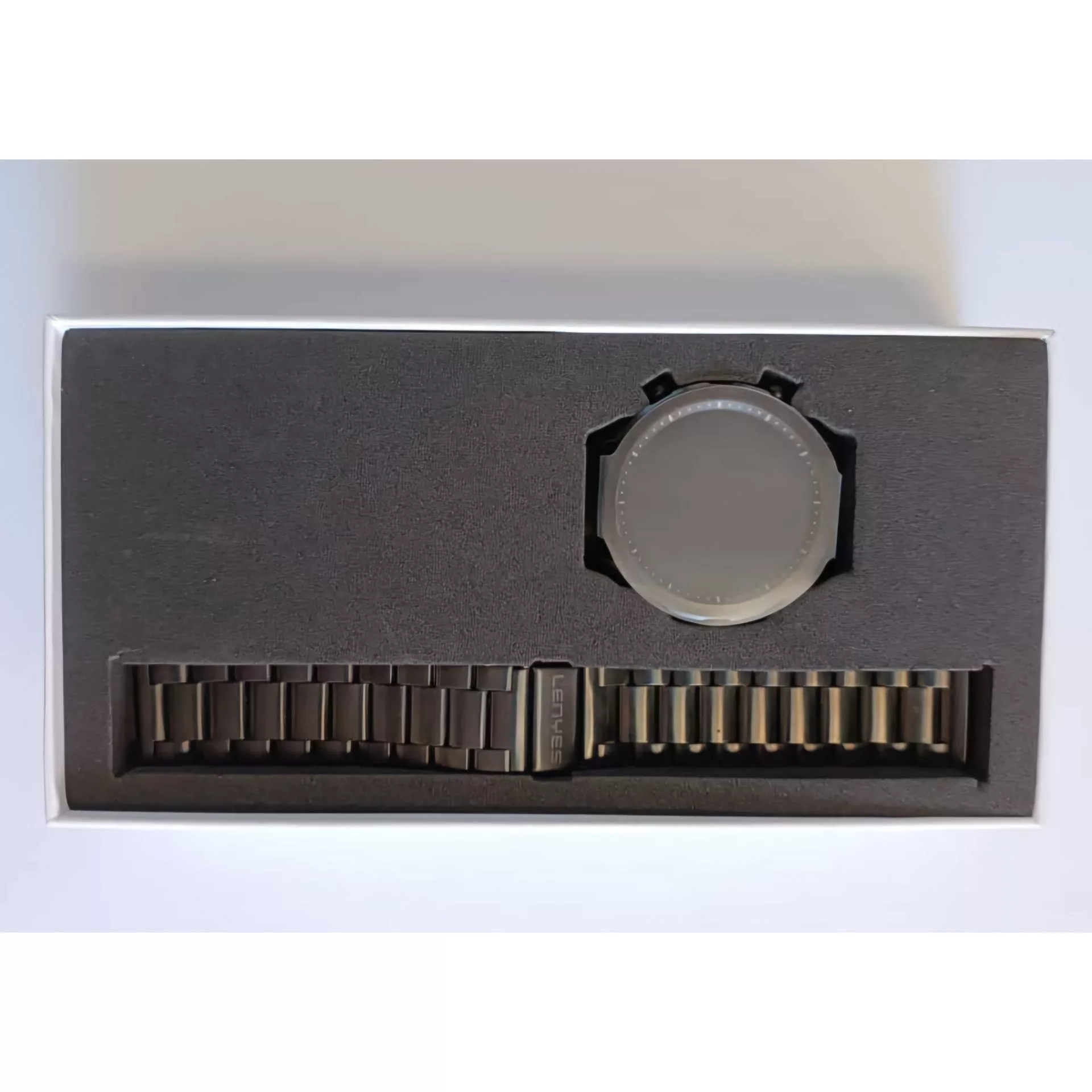 ساعت هوشمند 1.85 اینچی لنیز مدل LW-253 با بند استیل