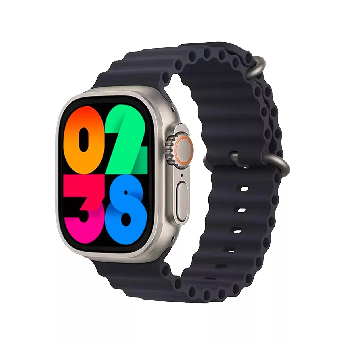 ساعت هوشمند بلک تایم مدل GX9 ULTRA 2 دارای قابلیت های صفحه نمایش رنگی و لمسی، کنترل موسیقی، بند سیلیکون