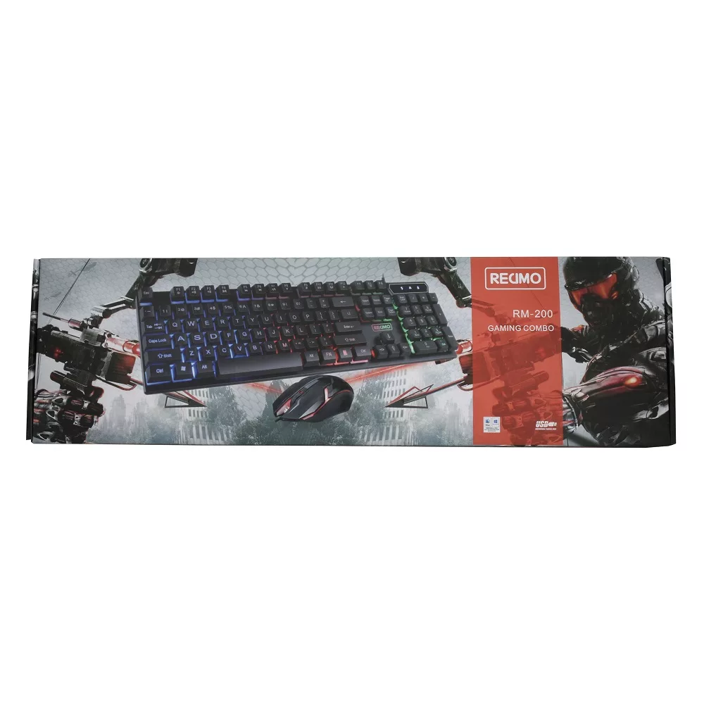 کیبورد و ماوس مخصوص بازی رسیمو مدل RM-200
