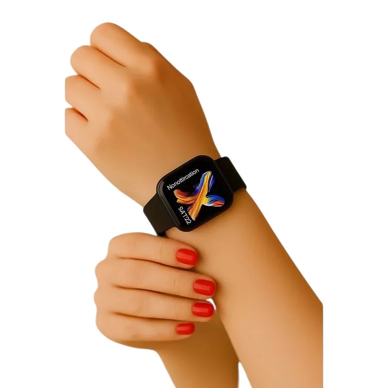 ساعت هوشمند 46 میلی متر کینگ ویر مدل KW55 Max با بند سییکونی