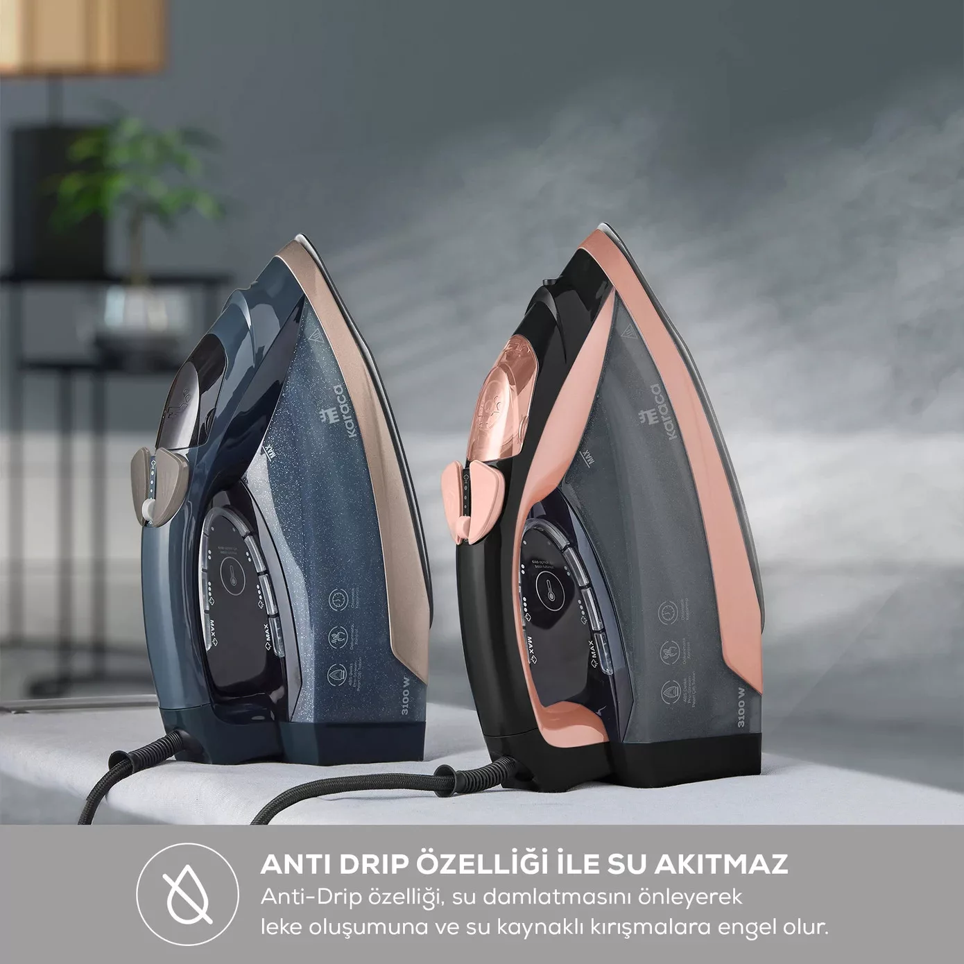 اتو بخار کاراجا مدل Vantuz İrona