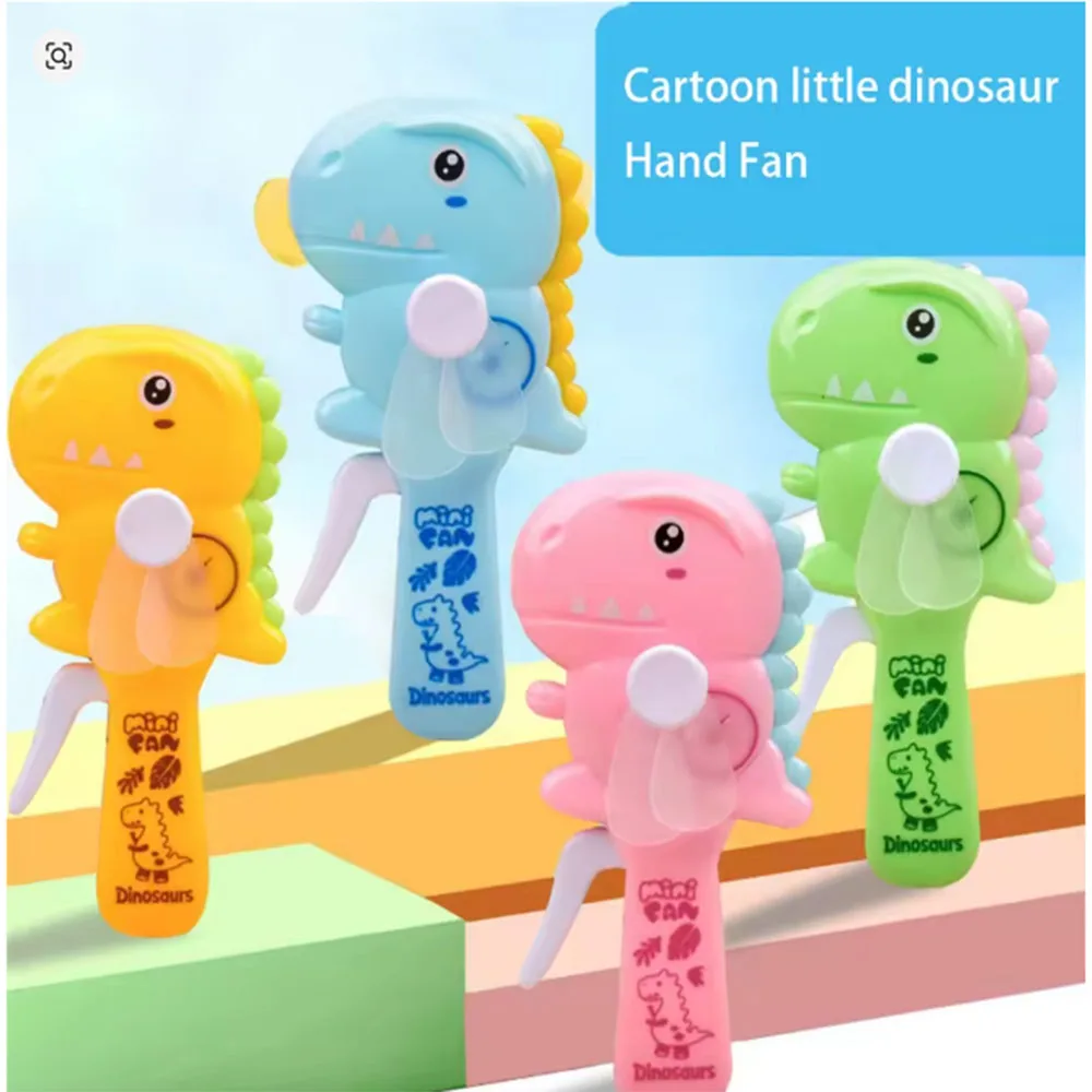 پنکه دستی مدل فشاری طرح دایناسور
