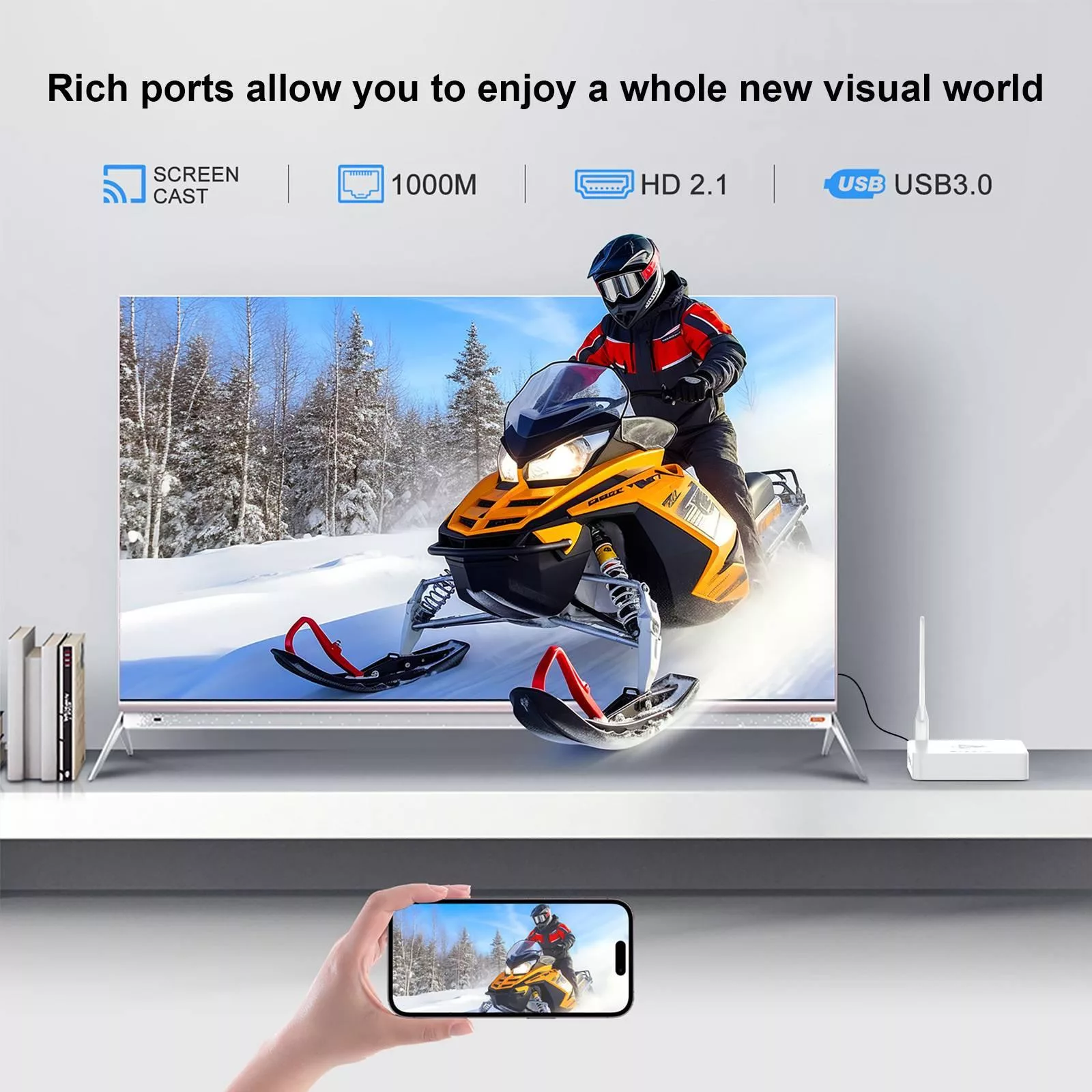 اندرویدباکس اچ96 مدل max m12  4/64GB