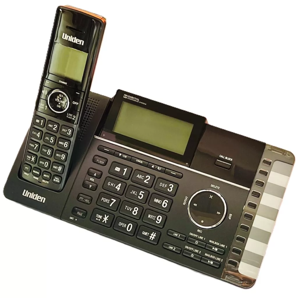 تلفن بی سیم دو خط یونیدن مدل AT4401