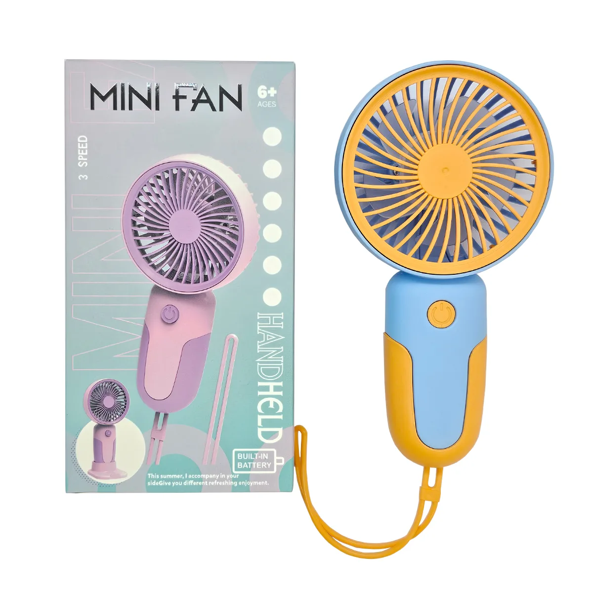 پنکه شارژی مدل MJ121