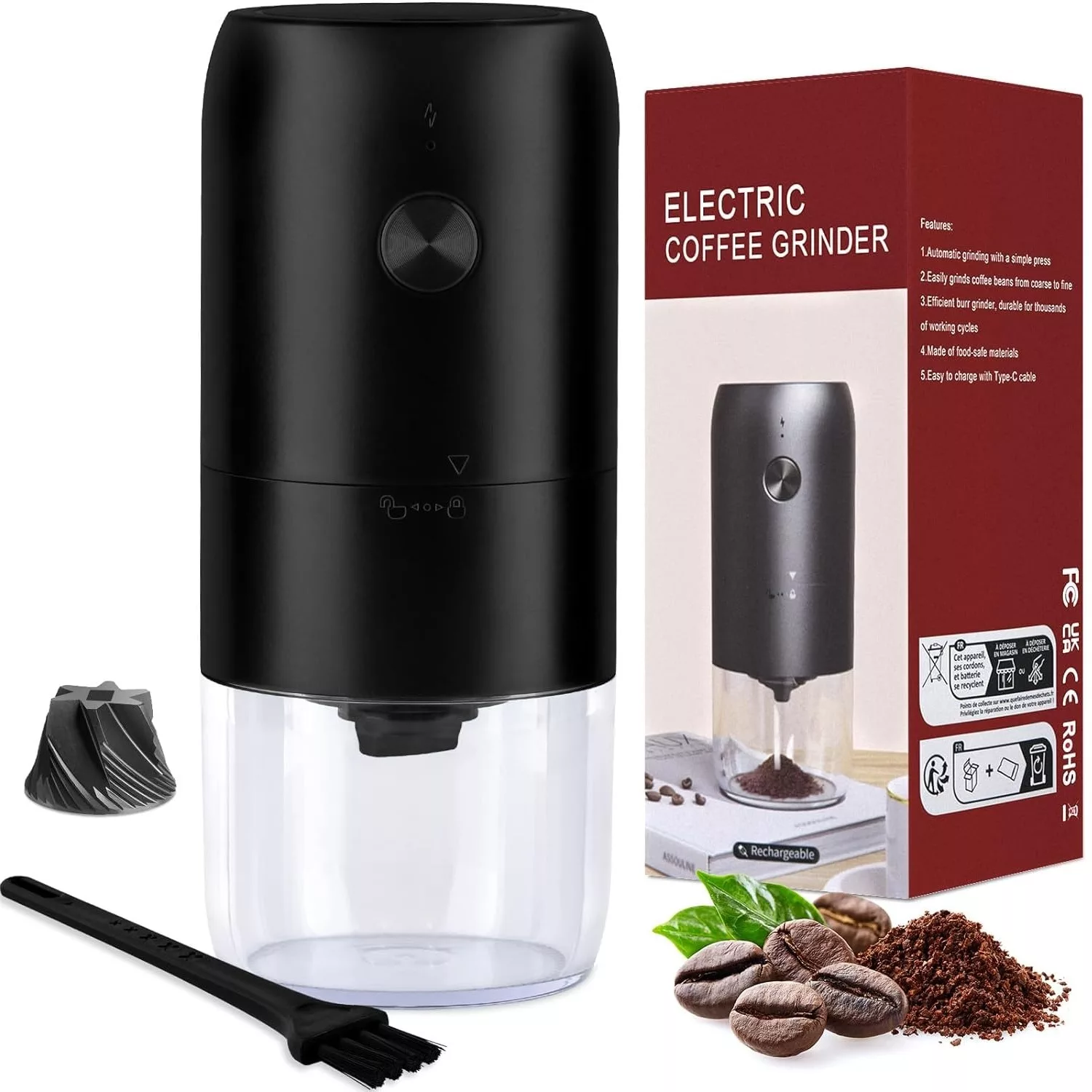 آسیاب قهوه شارژی مدل Electronic Coffee Grinder