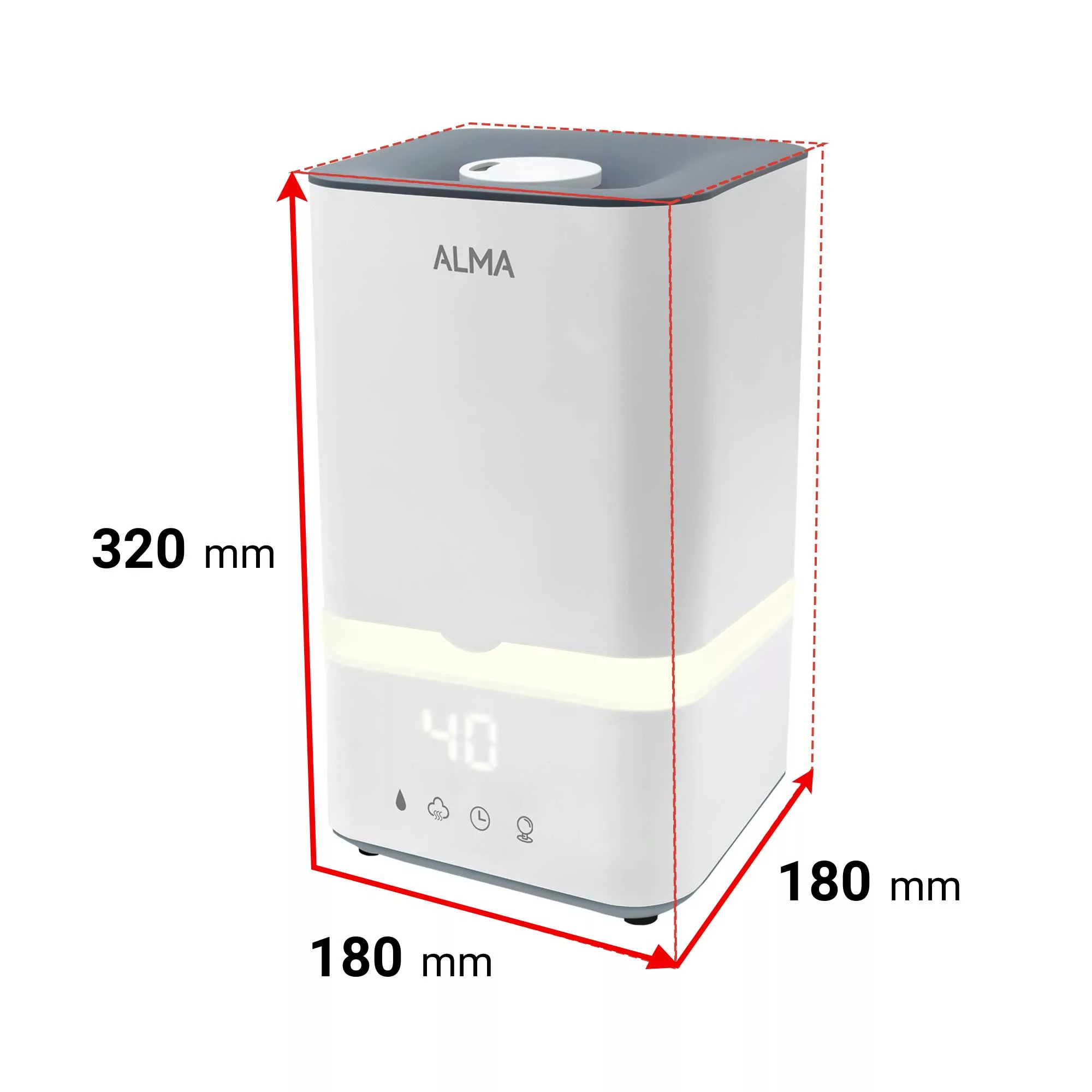 دستگاه بخور سرد آلما مدل HCA-382