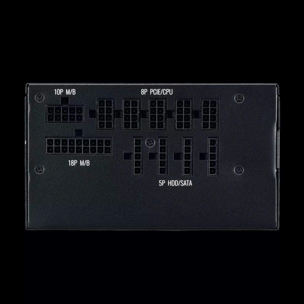 منبع تغذیه کامپیوتر کولر مستر مدل GX III GOLD 1050 BK