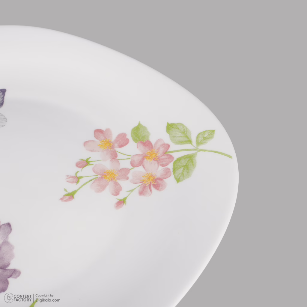 سرویس غذاخوری 18 پارچه 6 نفره مدل مربع کلاسیک 313