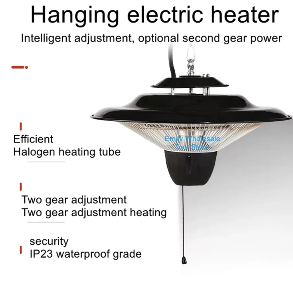 بخاری برقی سقفی مدل المنتی کد KB1