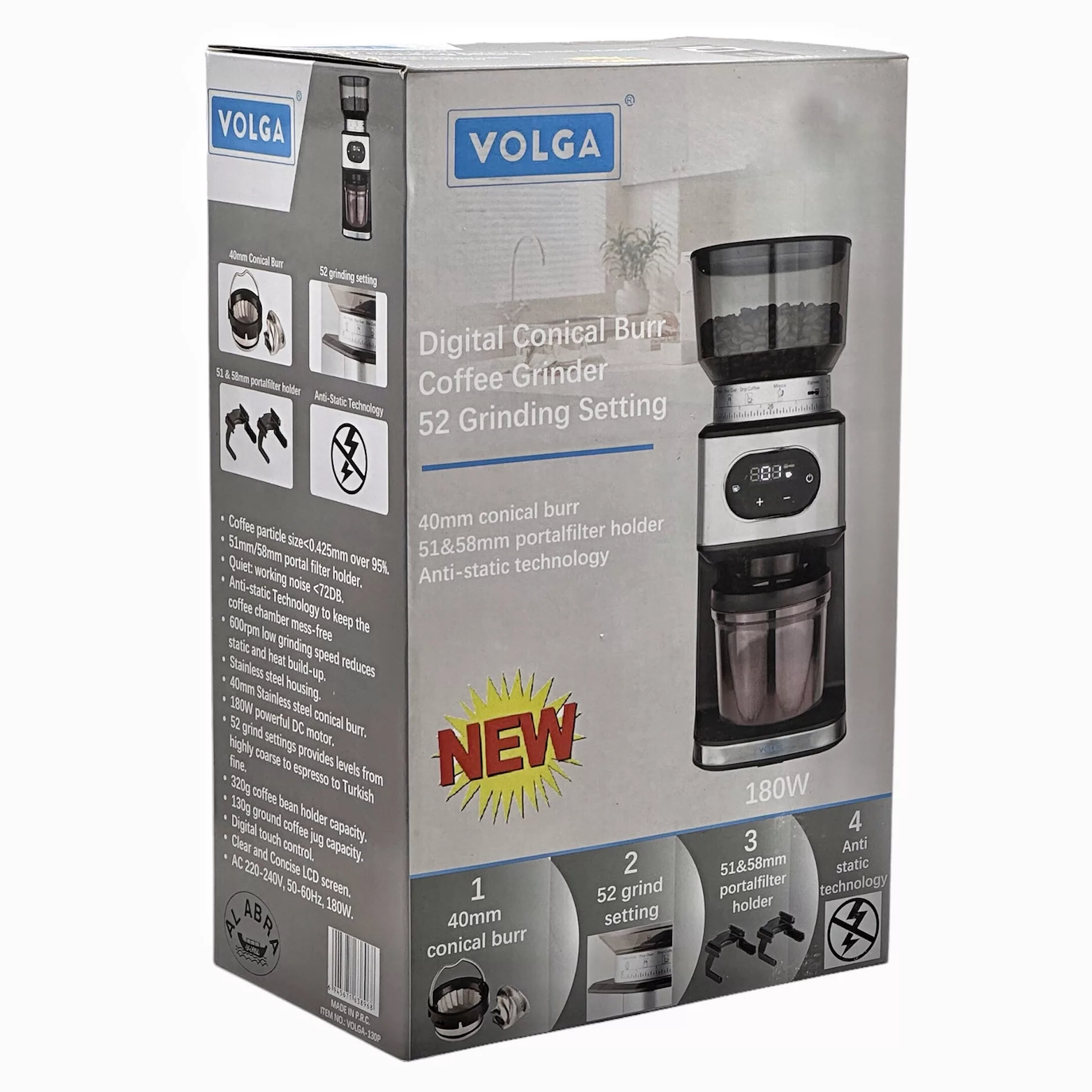 آسیاب قهوه ولگا مدل 130P