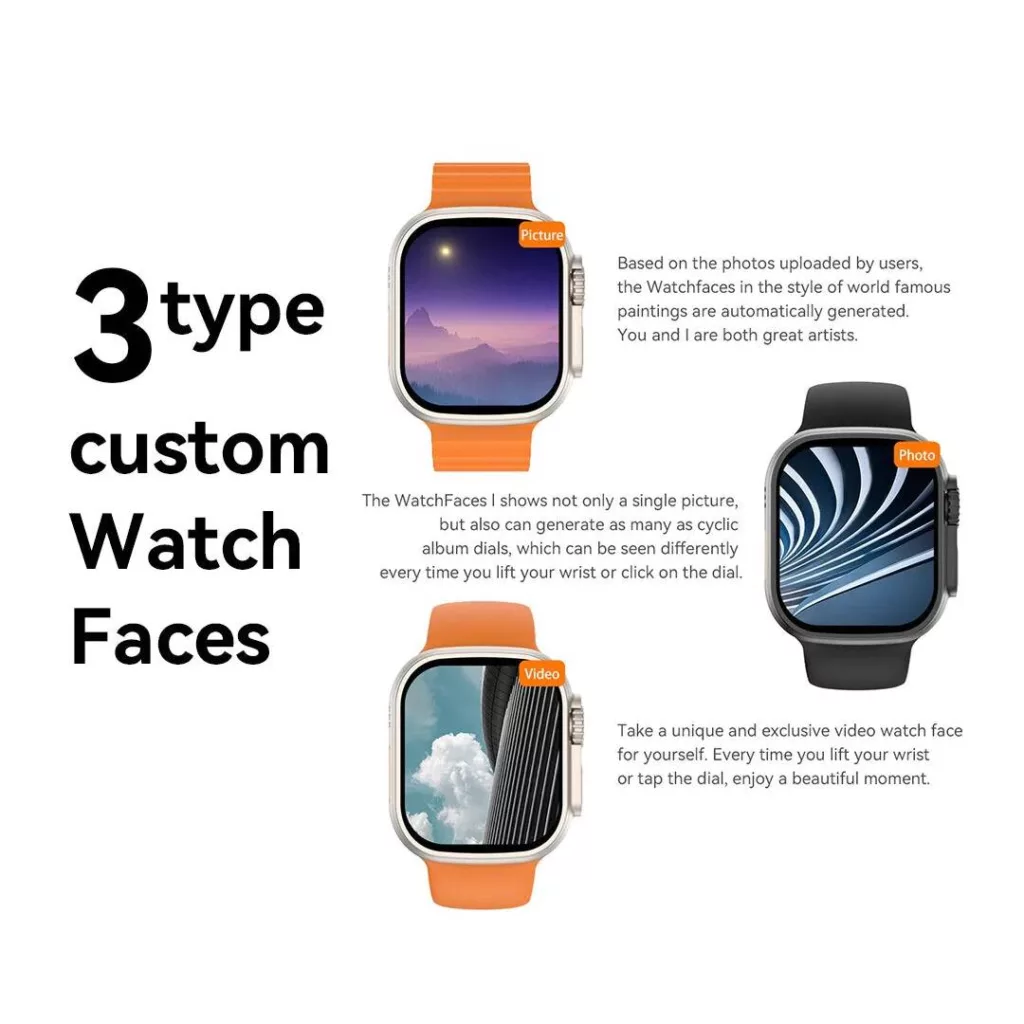 ساعت هوشمند اتن جی ام مدل Ultra Pro