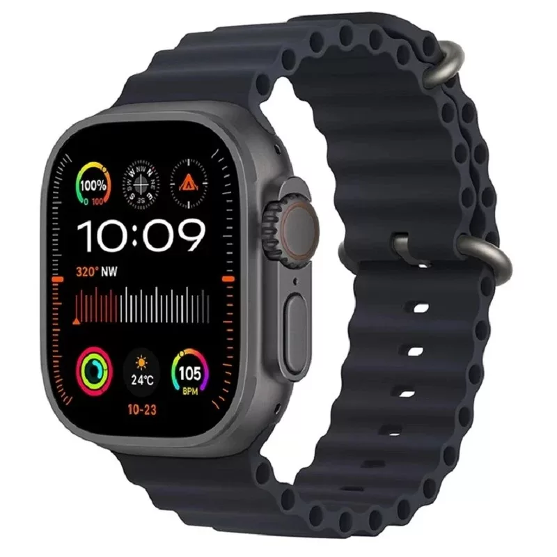 ساعت هوشمند ۴۹ میلیمتری مدل H13 ultra2 با ۷ بند سیلیکونی