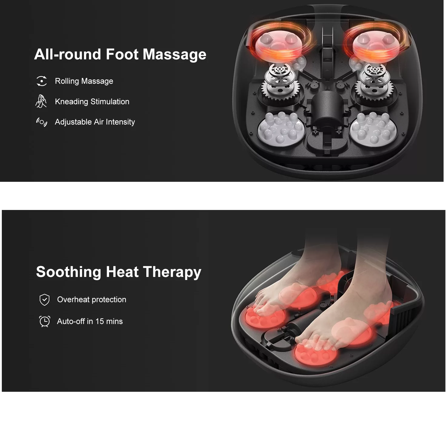 ماساژور برقی پا مدکورسور مدل MDFM400