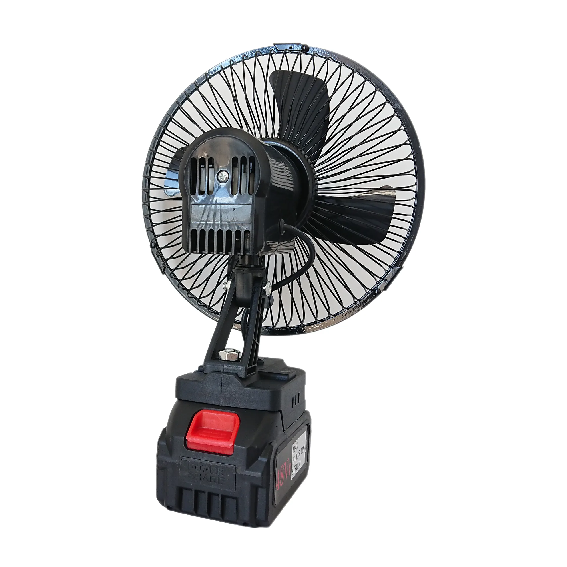 پنکه شارژی مدل رومیزی ظرفیت 3000 میلی آمپر ساعت