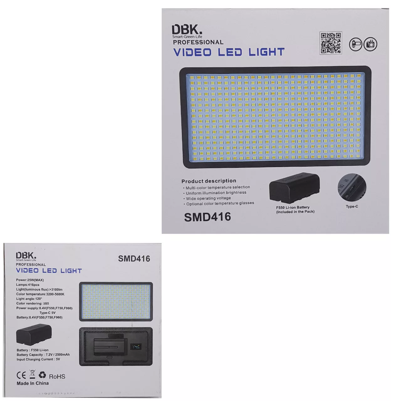 نور ثابت اس ام دی دی بی کی مدل 416