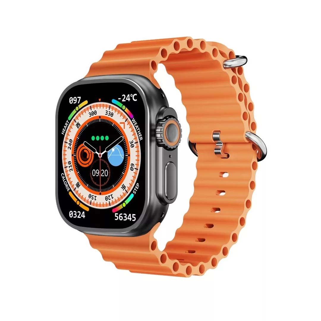 ساعت هوشمند 44 میلی متری پرودو مدل APY ULTRA SPACE SMART با بند سیلیکونی