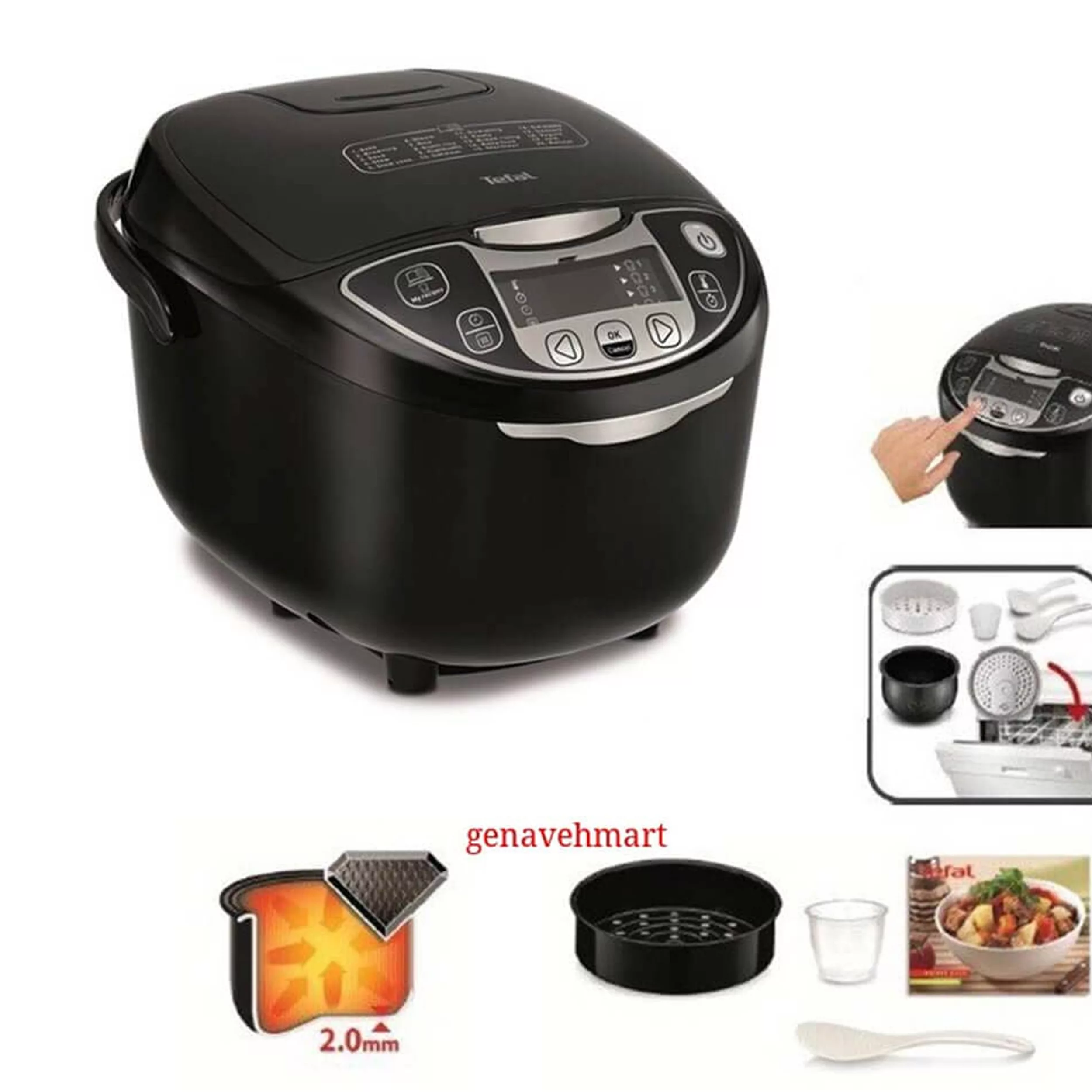 پلوپز 10 نفره تفال مدل RK7088