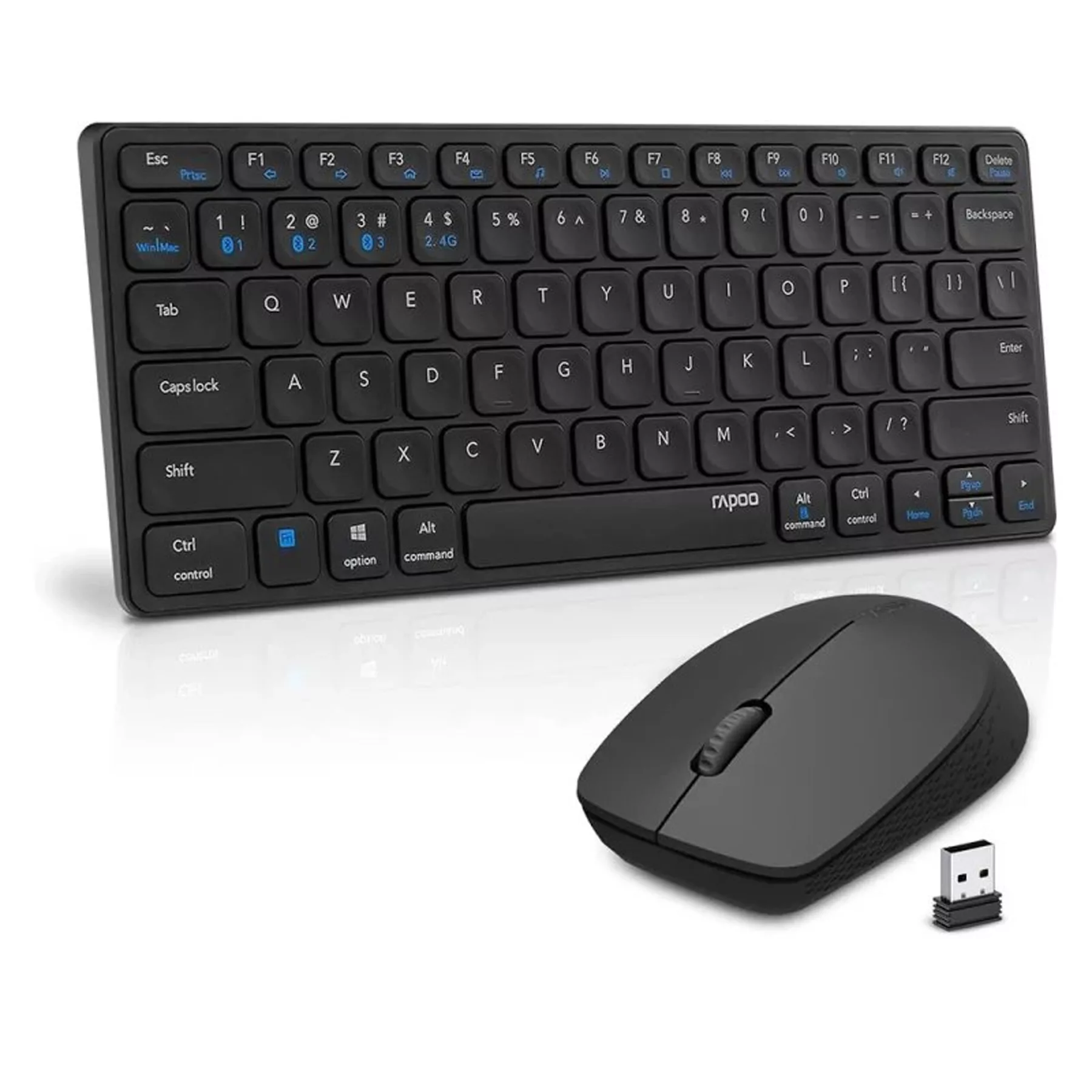 کیبورد و ماوس بی سیم رپو مدل 9050M