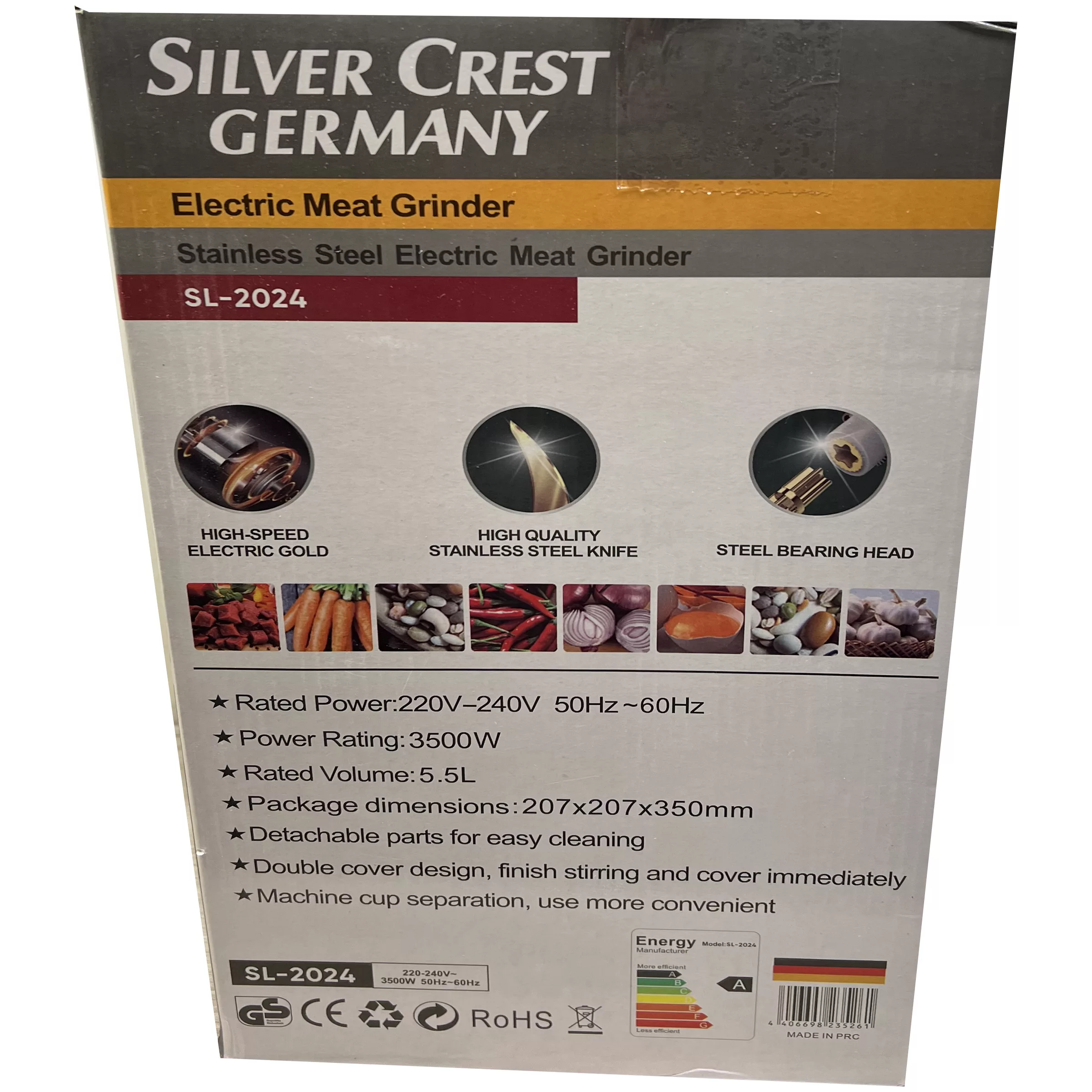 خردکن سیلور کرست مدل SL2024 5/5L