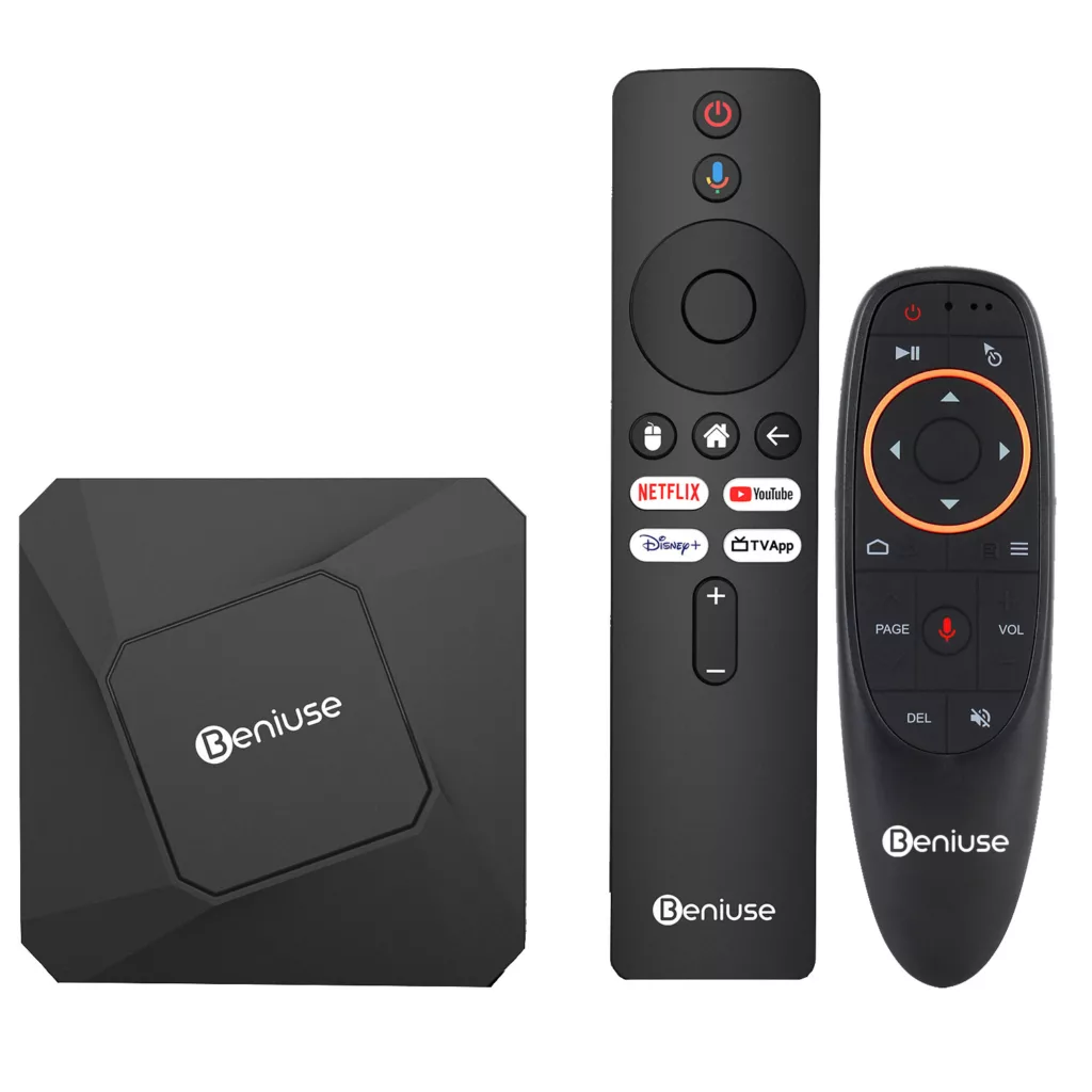 اندرویدباکس بنیوس مدل RTX3 به همراه ایرموس