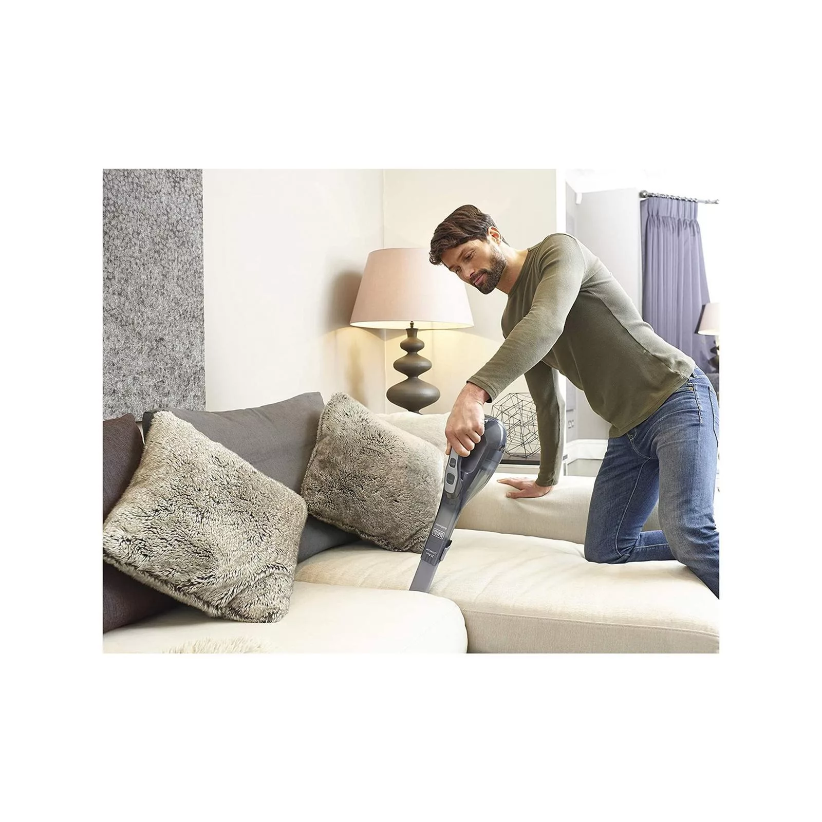 جارو شارژی بلک اند دکر مدل DVA320J