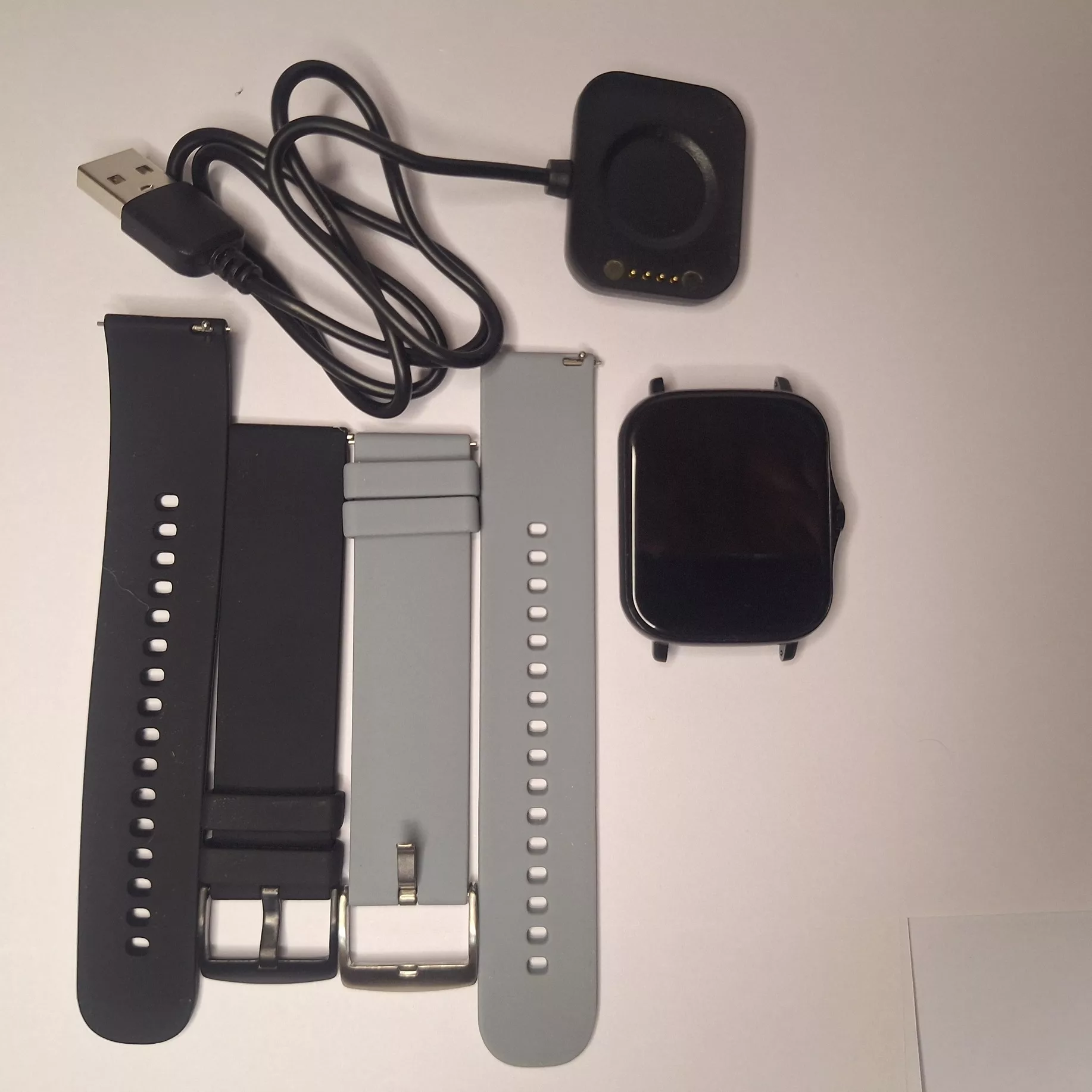 ساعت هوشمند 1.7 اینچی مدل Y20 pro با بند سیلیکونی