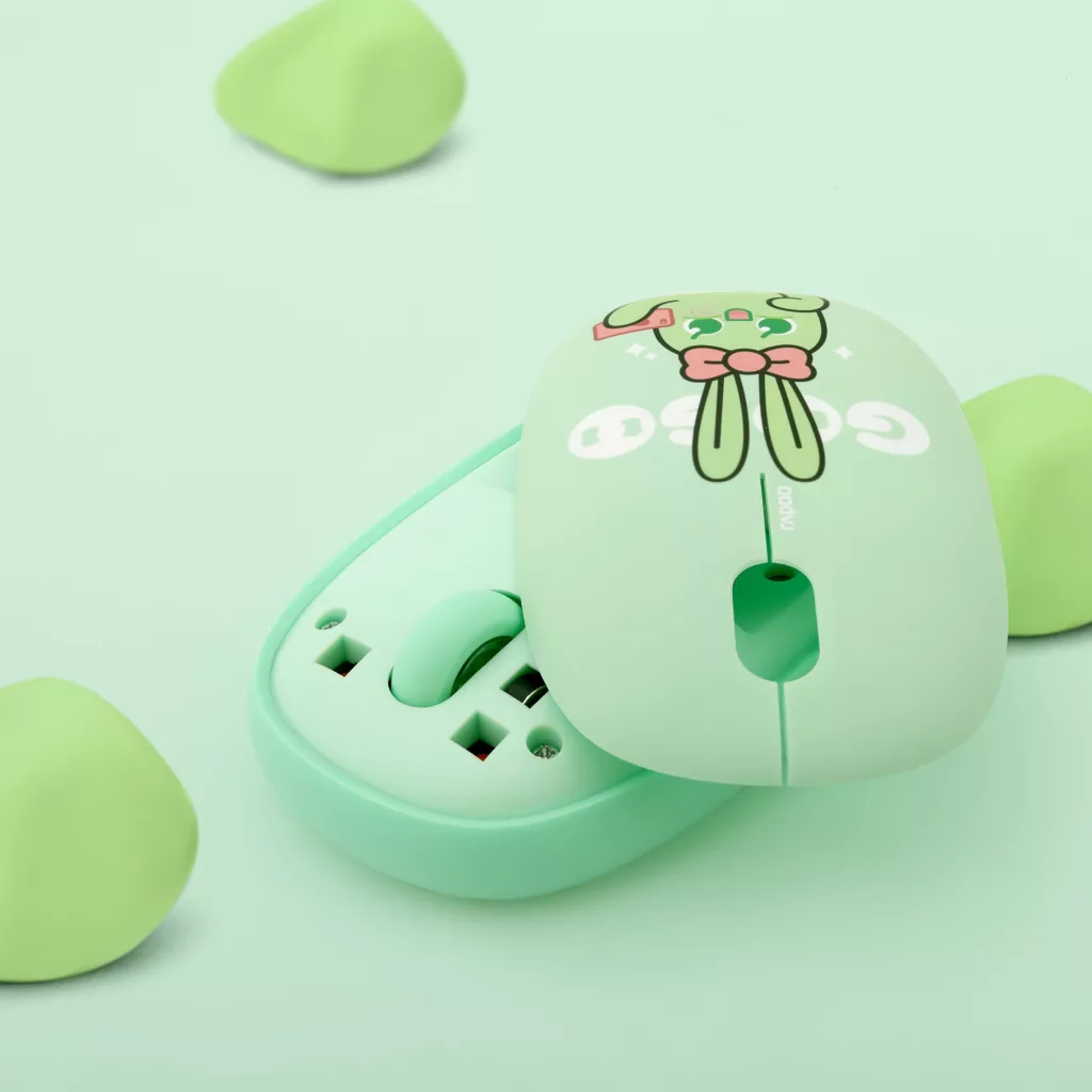 ماوس بی سیم رپو مدل M650 Silent طرح GOGO