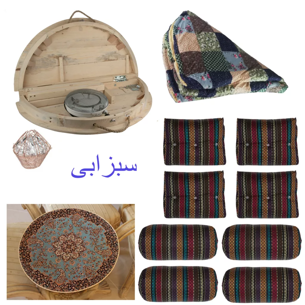 کرسی برقی مدل چهل تیکه KT90L3 مجموعه 9 عددی