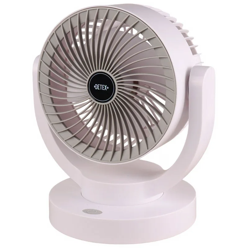 پنکه شارژی دیتکس پلاس مدل DF154 ظرفیت 2400 میلی آمپر ساعت