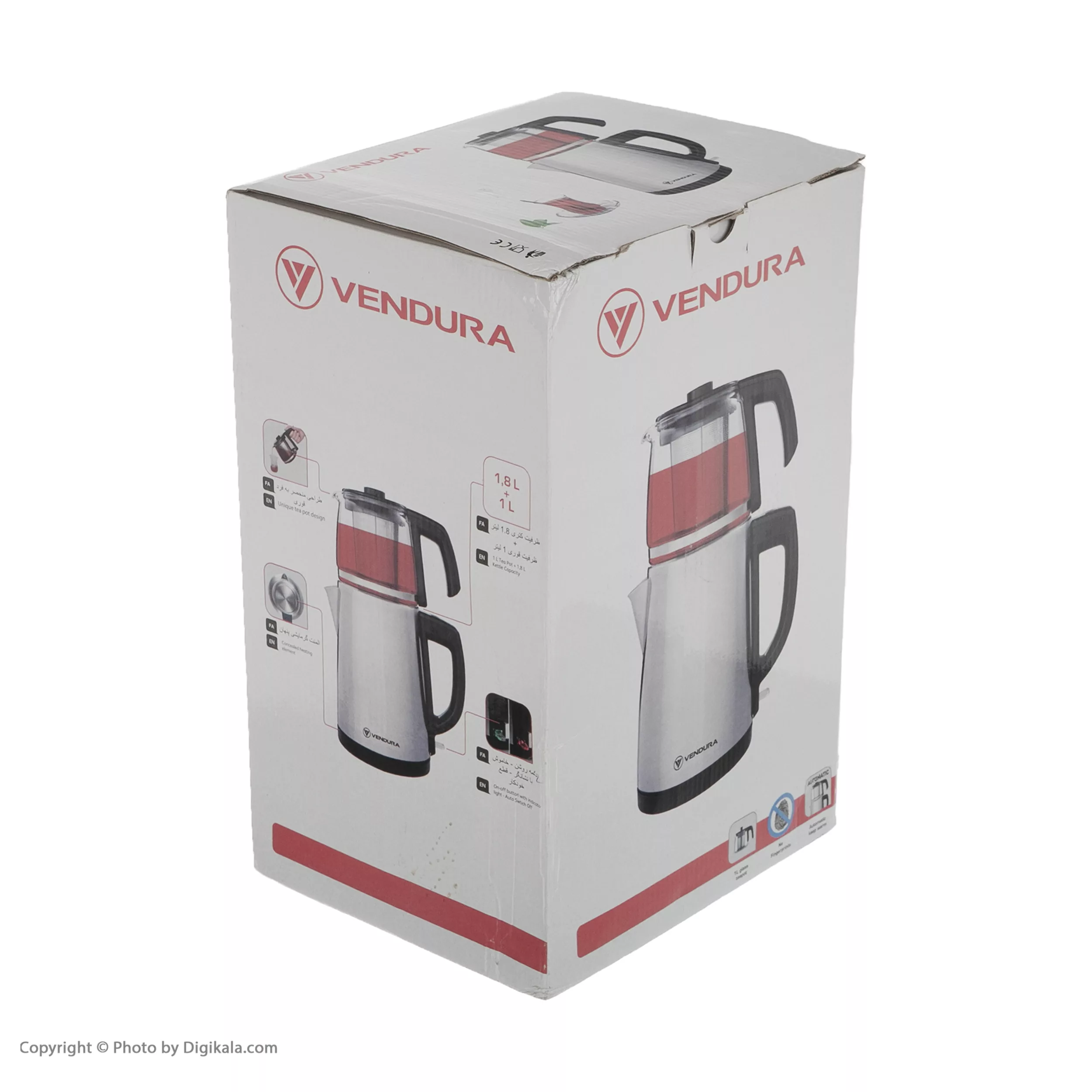 چای ساز وندورا مدل TF2211