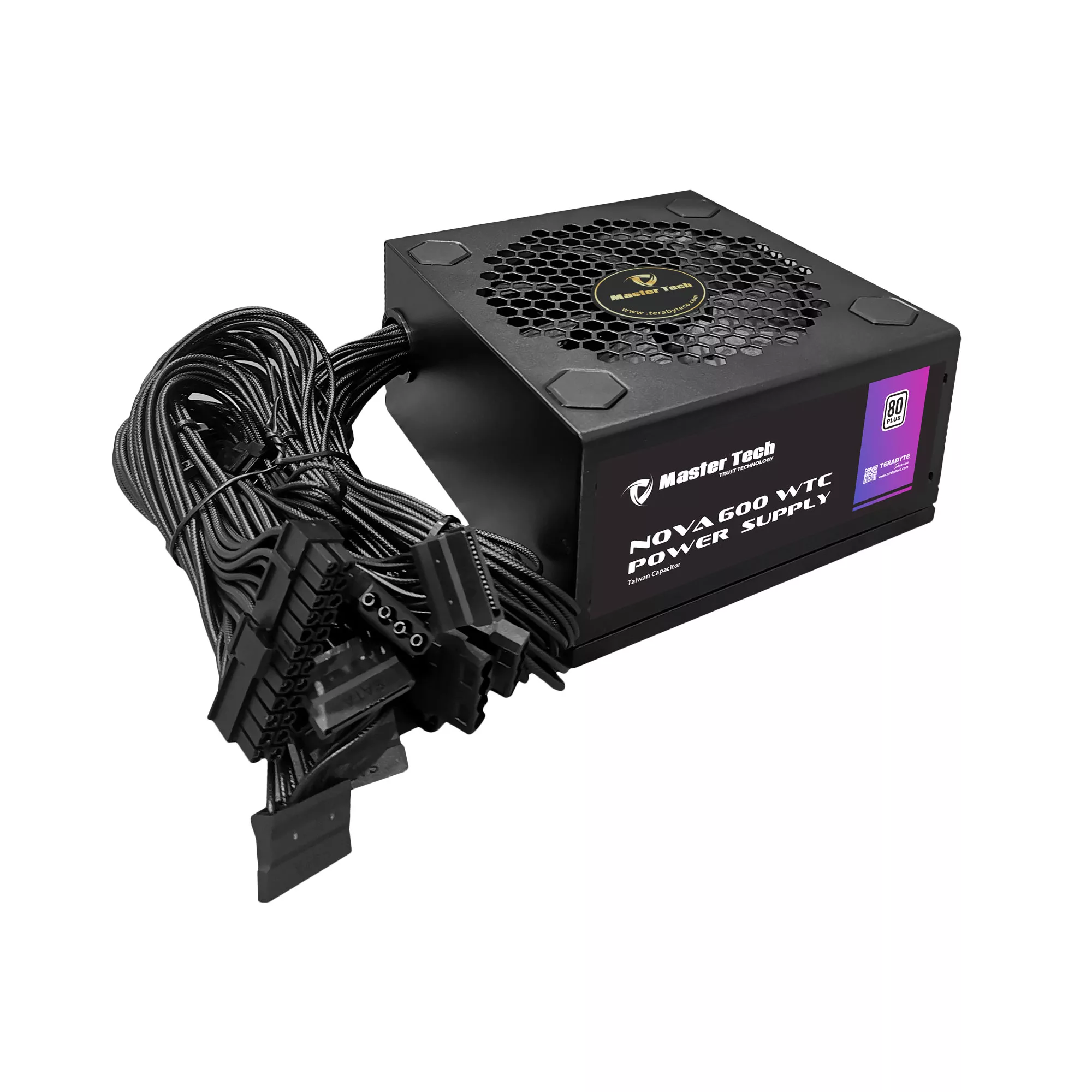 منبع تغذیه کامپیوتر مسترتک مدل NOVA 600 WTC